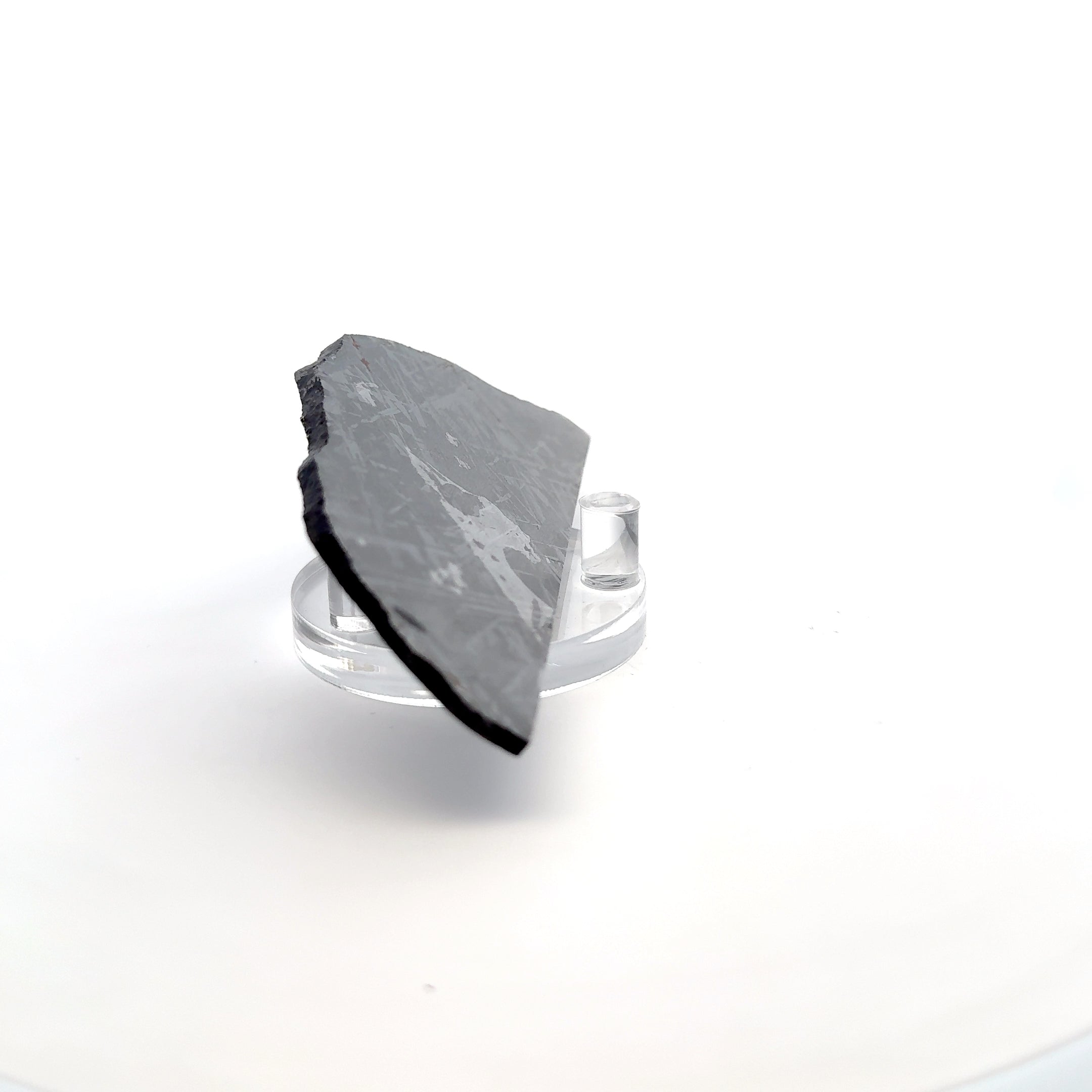 Kalifano Meteorites Gibeon Iron Meteorite Slice from Namibia 4.5" / 102 grams MTG8000.001