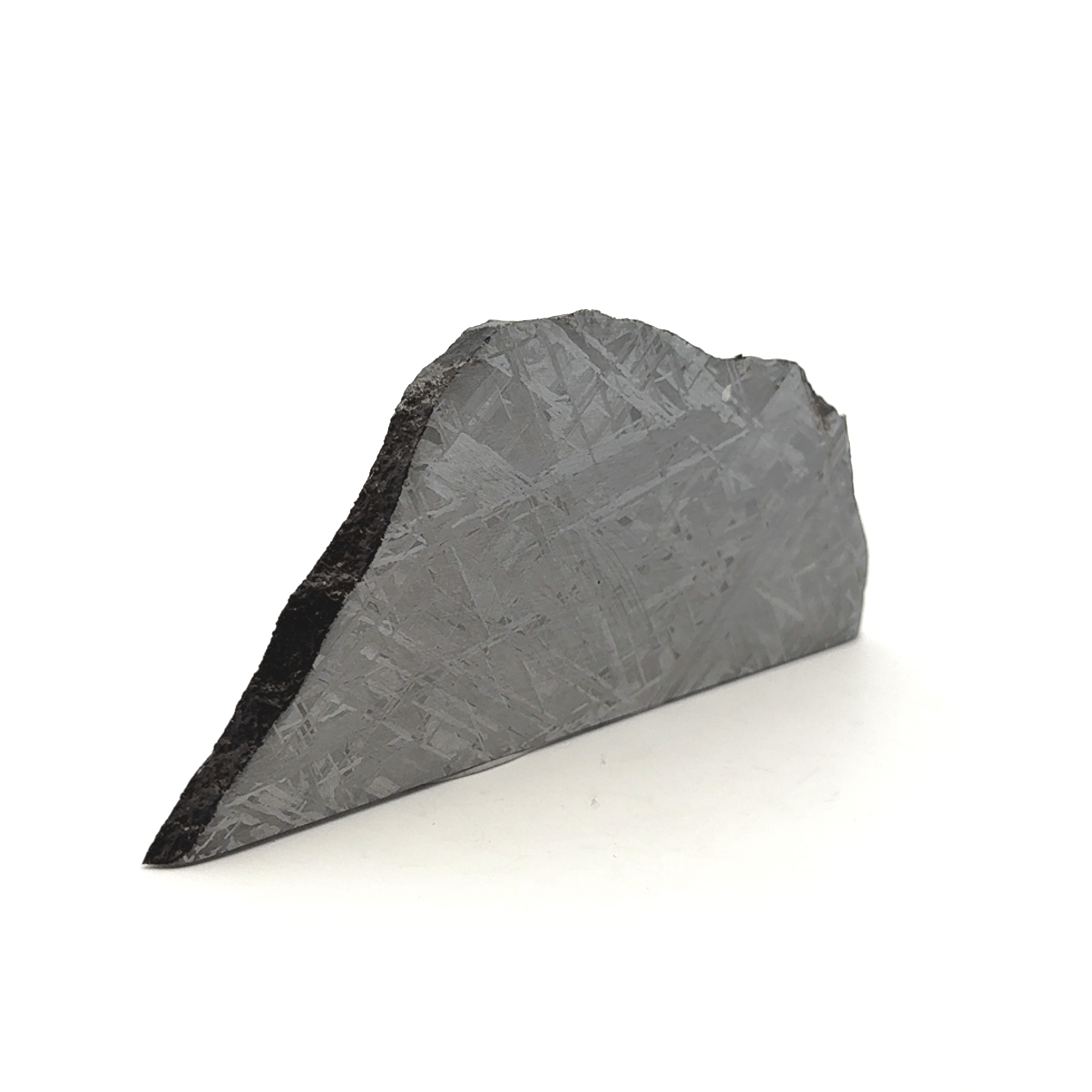 Kalifano Meteorites Gibeon Iron Meteorite Slice from Namibia 4" / 94 grams MTG7400.001