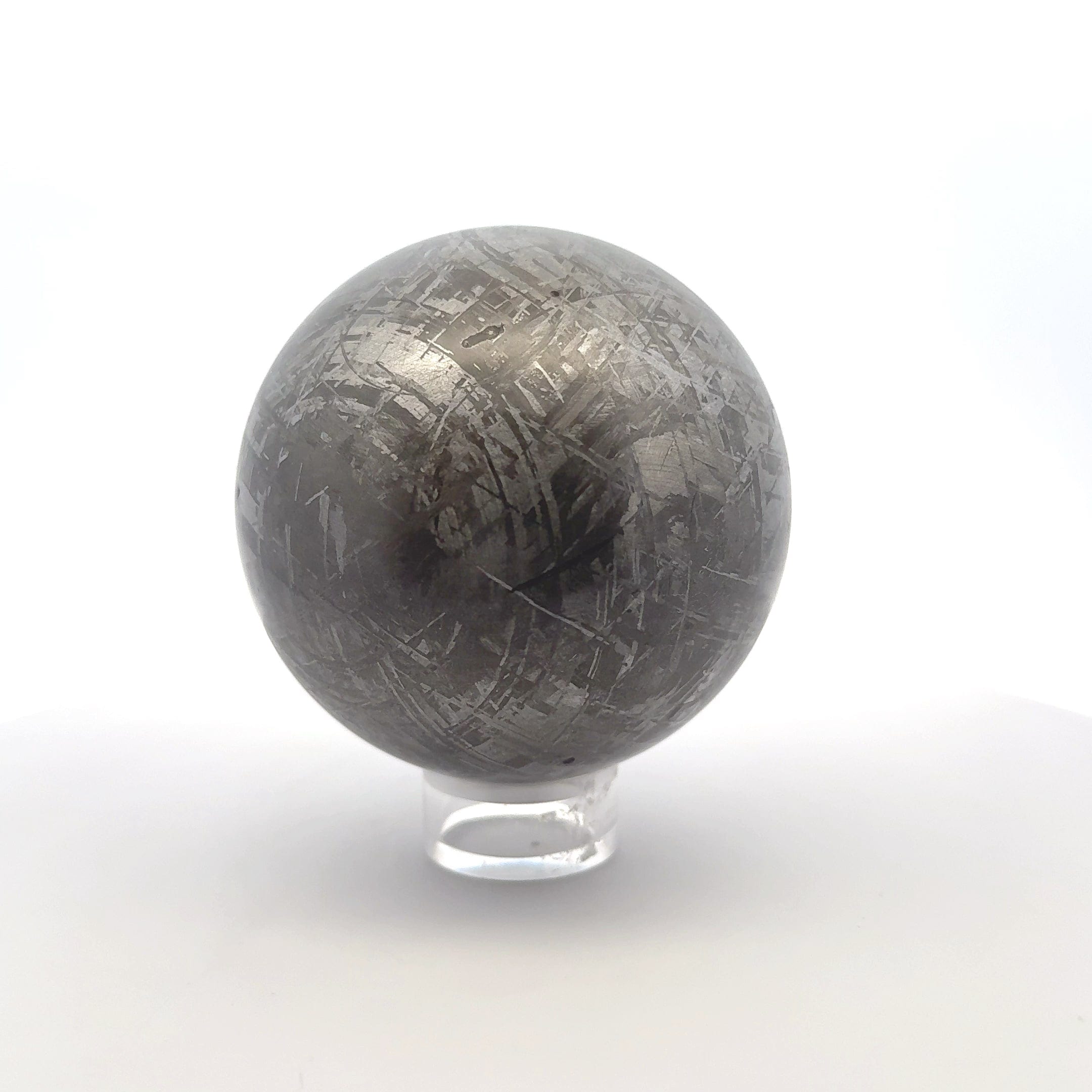 Kalifano Meteorites Gibeon Sphere Iron Meteorite from Namibia 2.75" / 1,323 grams MTG192000.001
