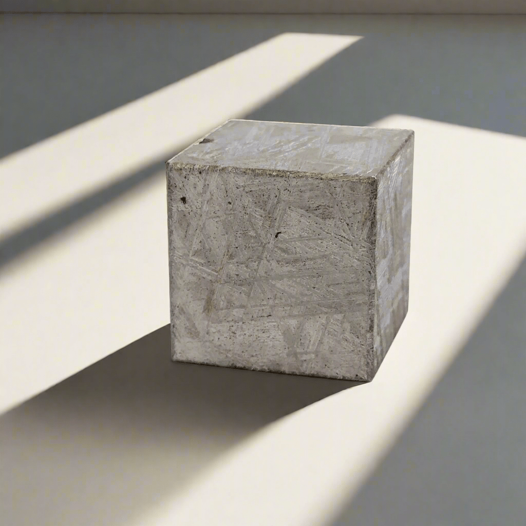 Kalifano Meteorites Muonionalusta Iron Meteorite Cube from Sweden 1.25" / 269 grams MTM13600.001