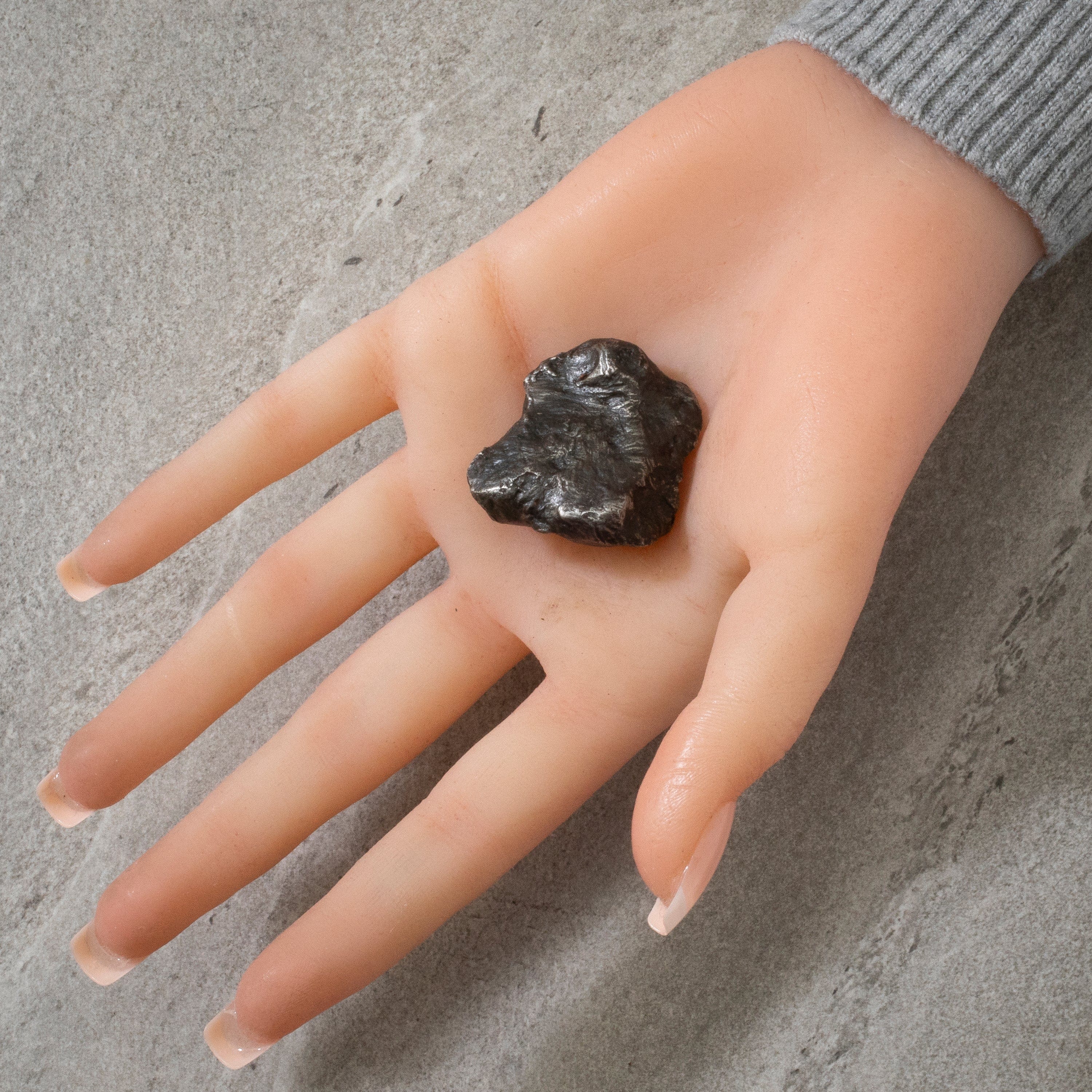 Kalifano Meteorites Natural Sikhote-Alin Meteorite from Russia- 1.3" / 51 grams MTS1100.006