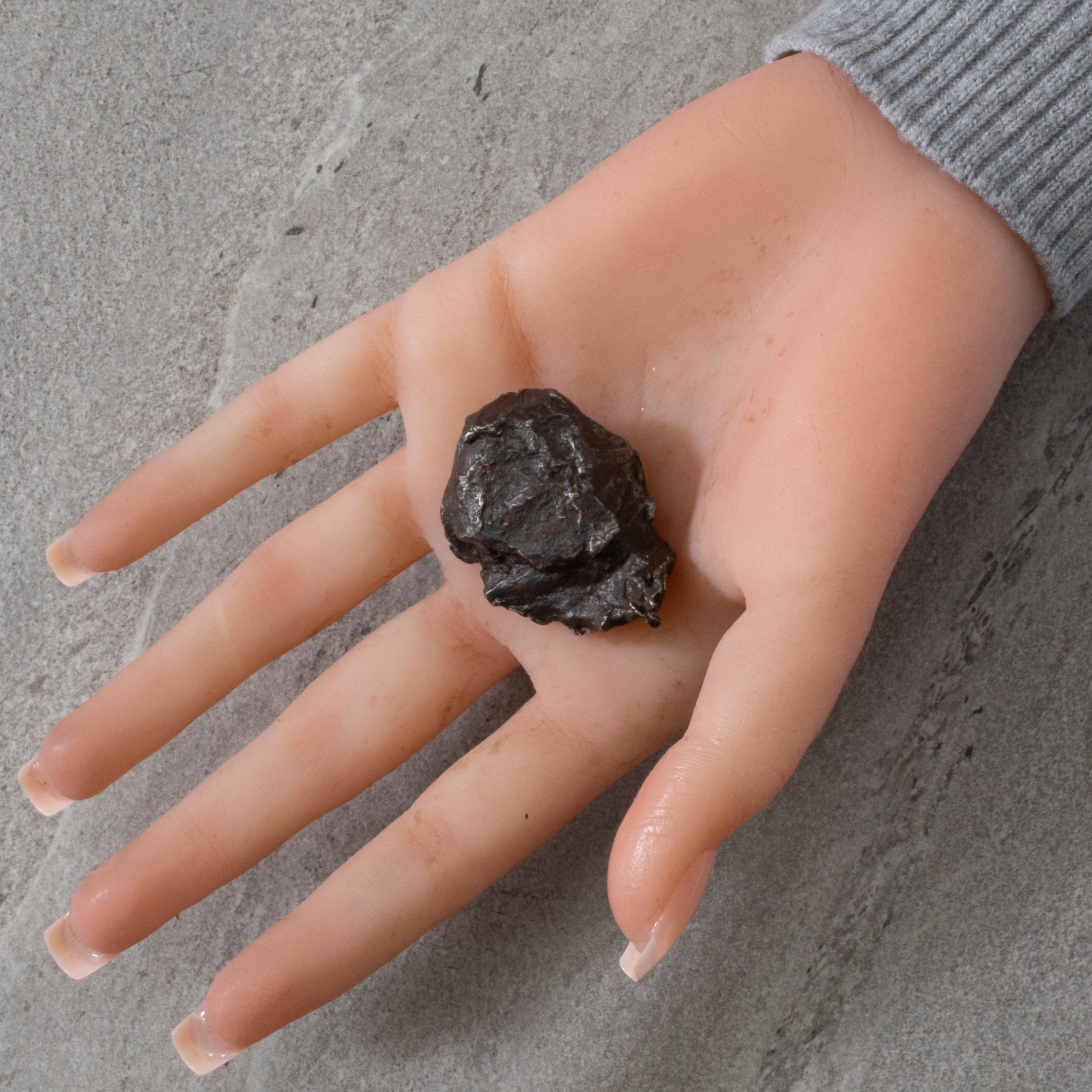 Kalifano Meteorites Natural Sikhote-Alin Meteorite from Russia- 1.6" / 65 grams MTS1500.002