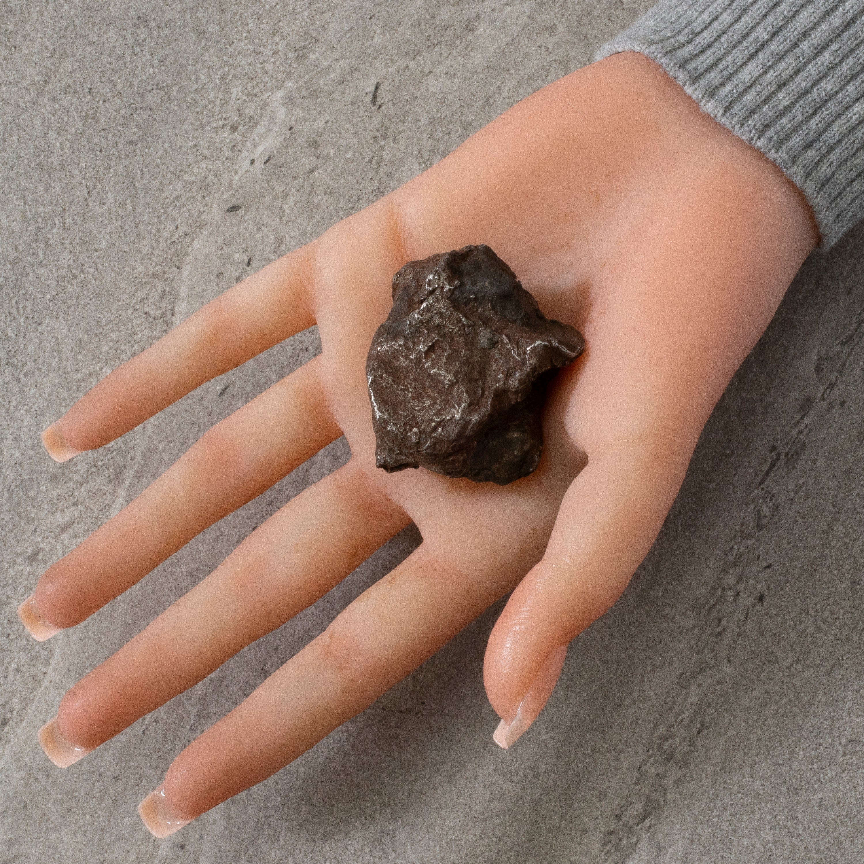 Kalifano Meteorites Natural Sikhote-Alin Meteorite from Russia- 1.7" / 170 grams MTS3800.001