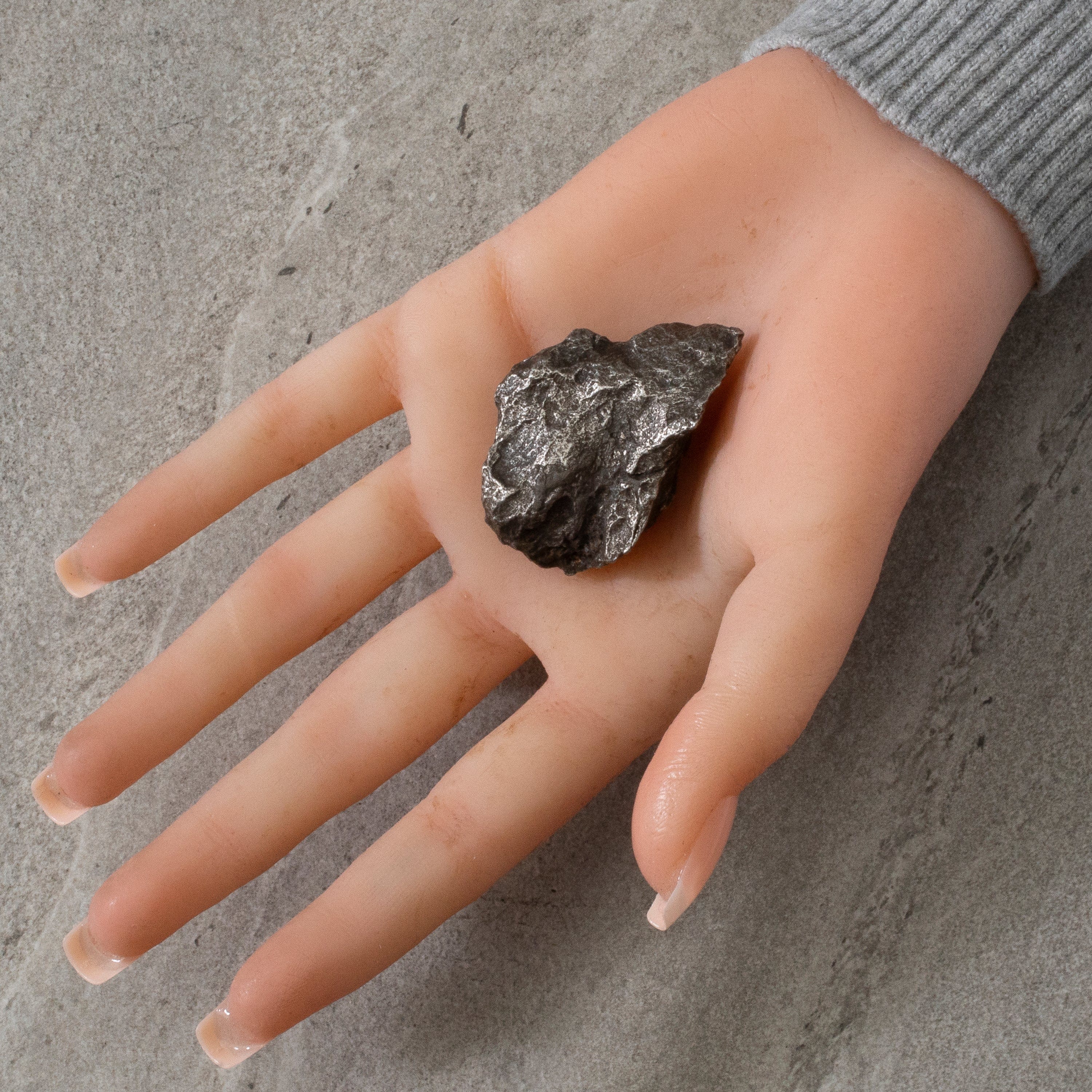 Kalifano Meteorites Natural Sikhote-Alin Meteorite from Russia- 1.8" / 72 grams MTS1600.007