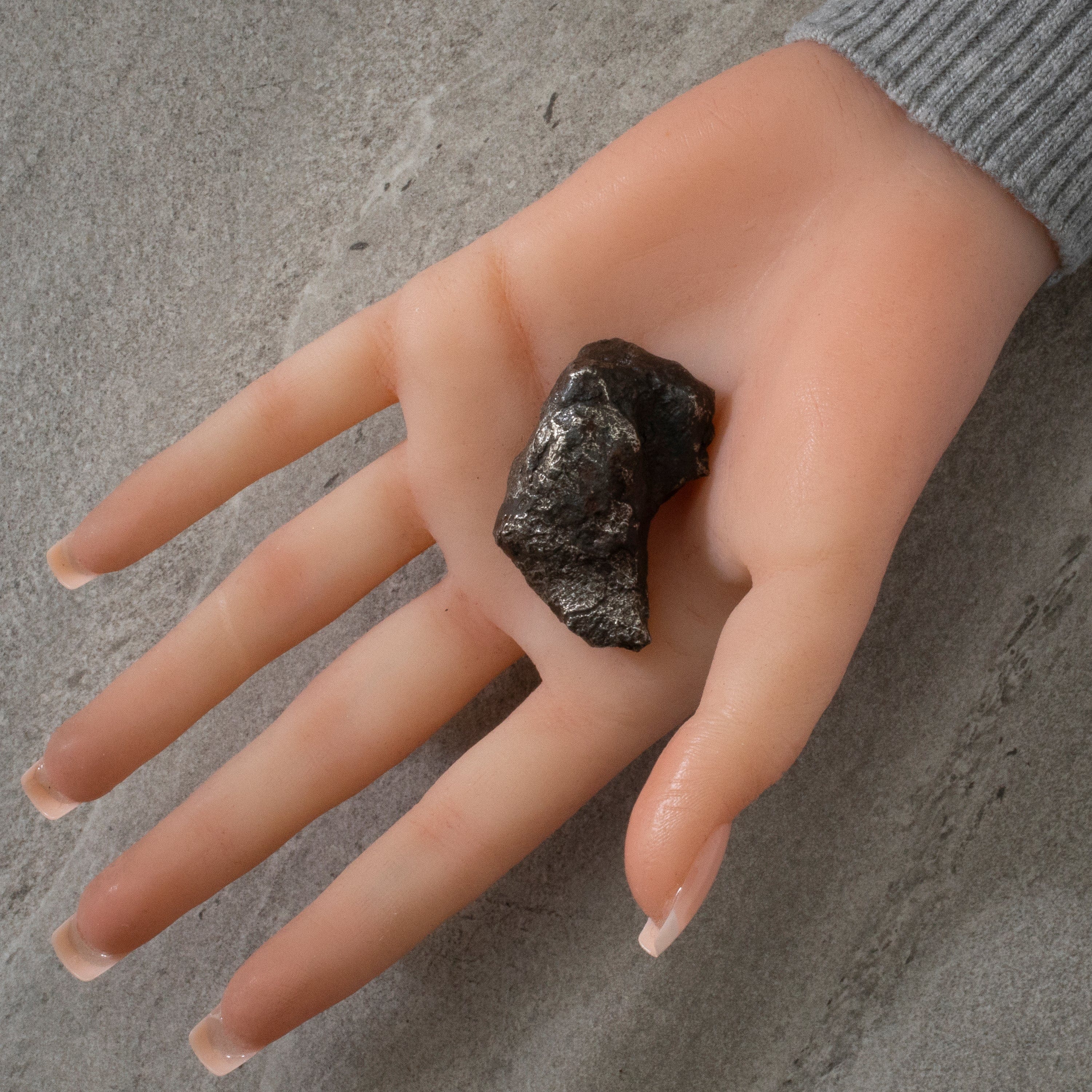 Kalifano Meteorites Natural Sikhote-Alin Meteorite from Russia- 1.8" / 75 grams MTS1700.005