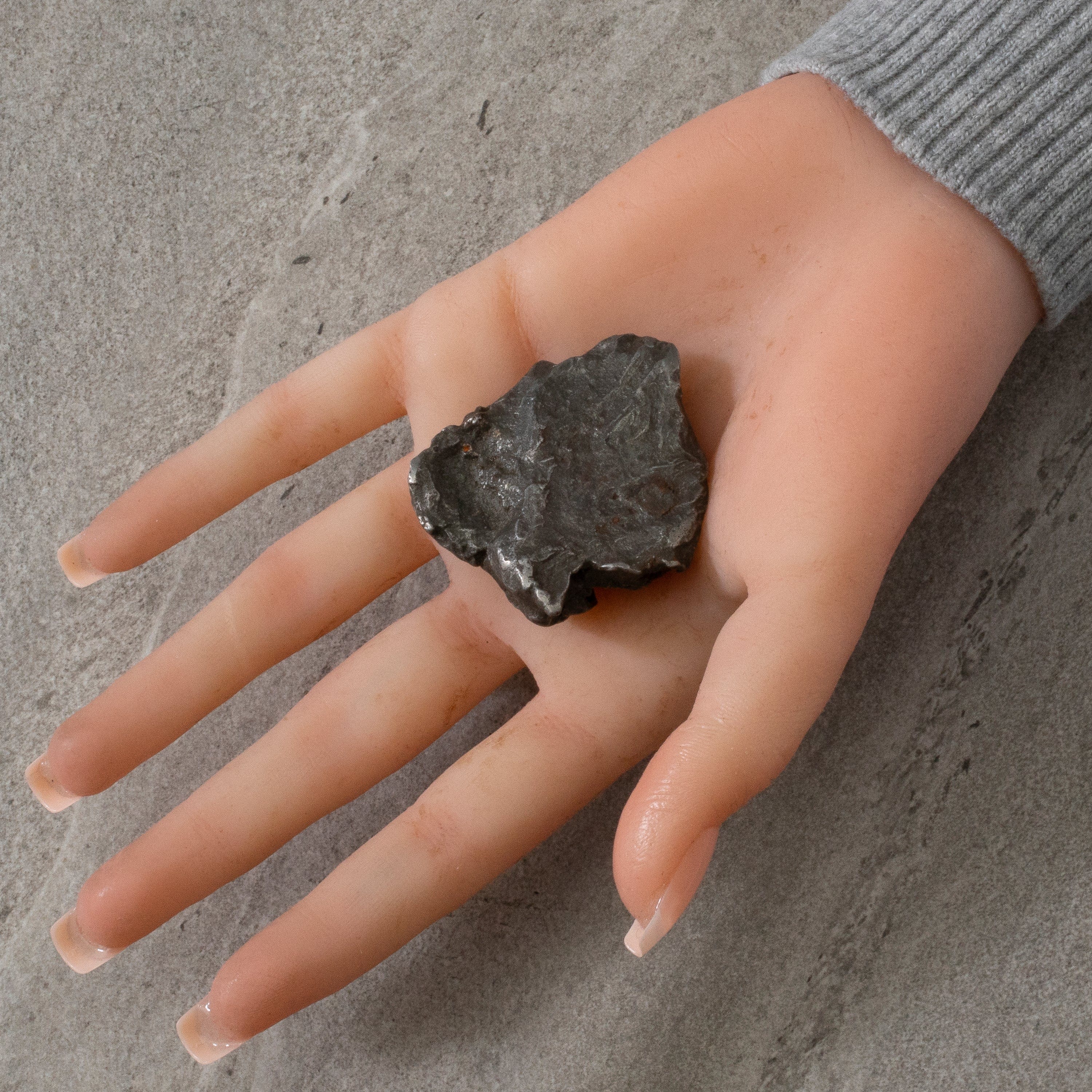 Kalifano Meteorites Natural Sikhote-Alin Meteorite from Russia- 1.8" / 86 grams MTS1900.004