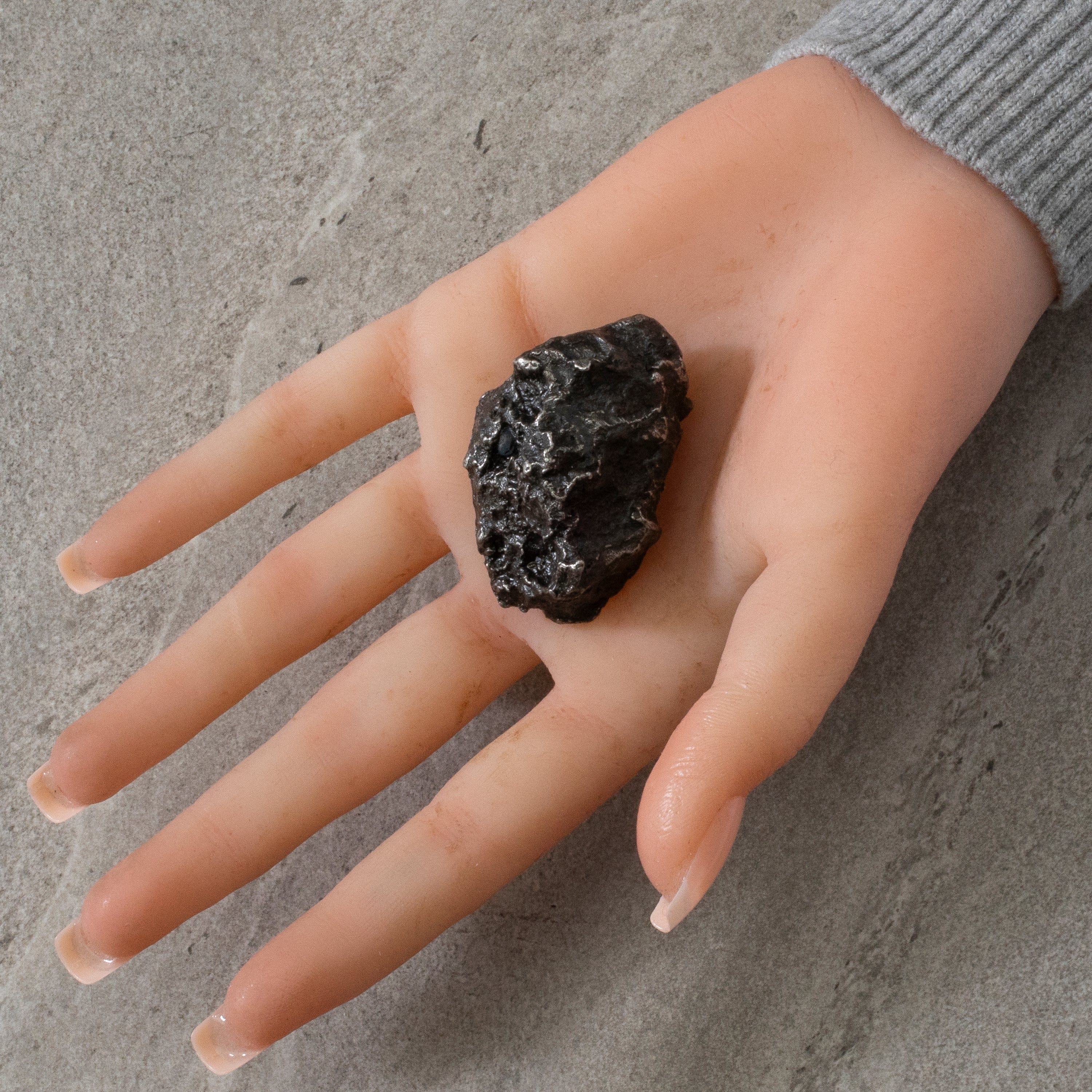 Kalifano Meteorites Natural Sikhote-Alin Meteorite from Russia- 1.8" / 94 grams MTS2100.001