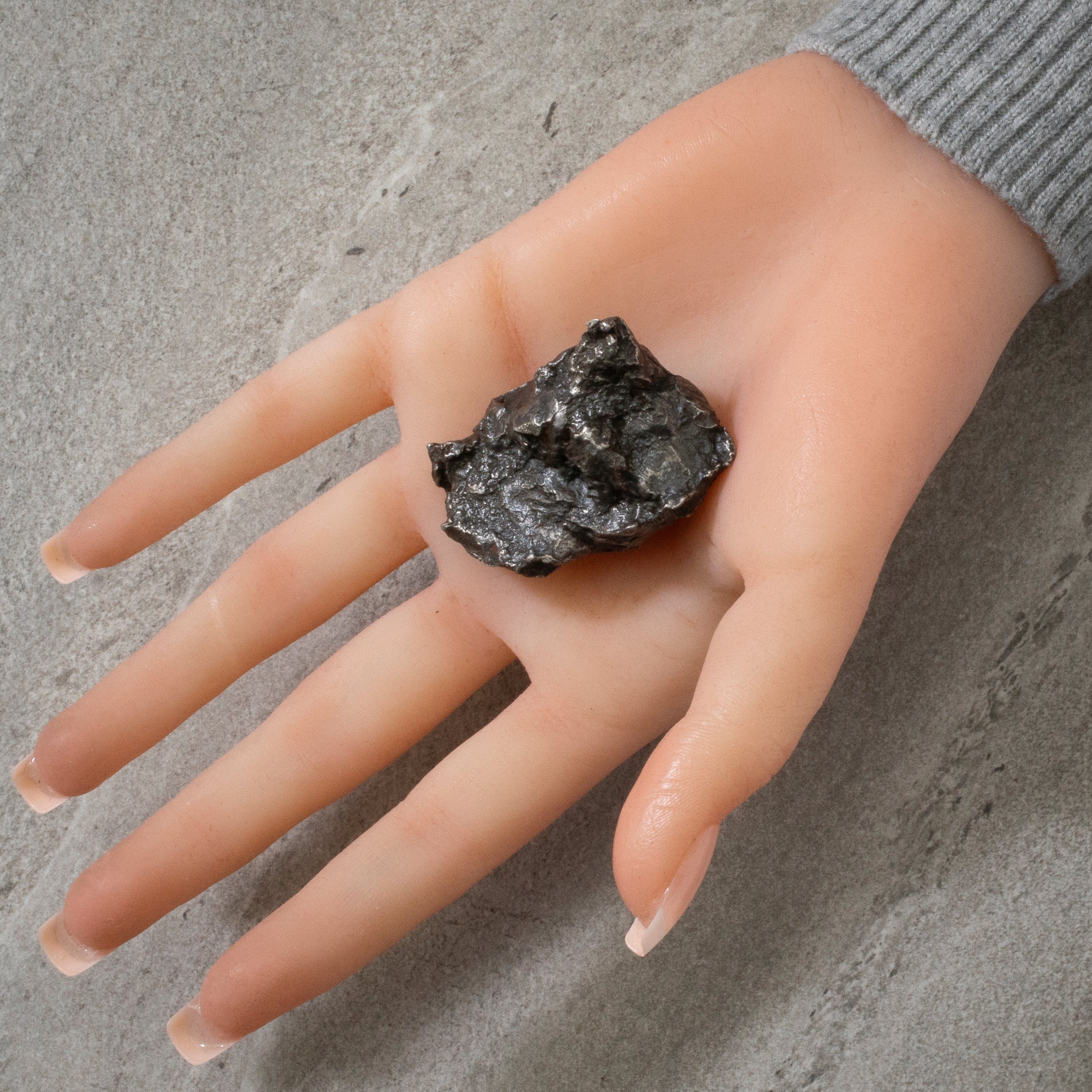 Kalifano Meteorites Natural Sikhote-Alin Meteorite from Russia- 1.9" / 96 grams MTS2100.007
