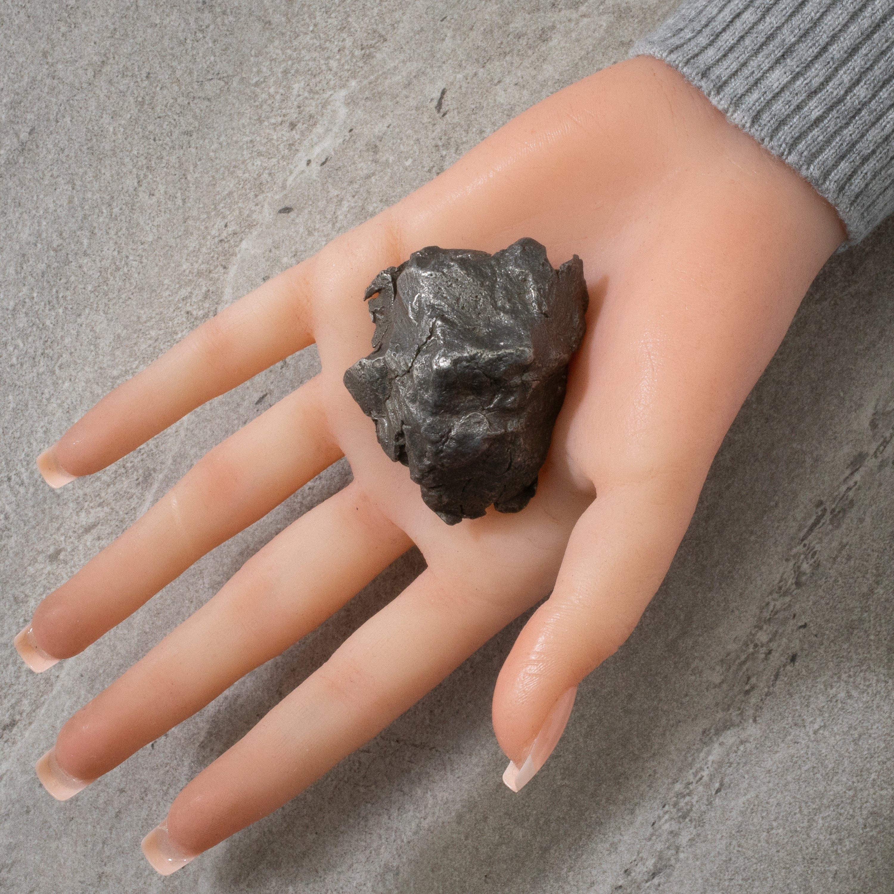 Kalifano Meteorites Natural Sikhote-Alin Meteorite from Russia- 2.1" / 163 grams MTS3600.001
