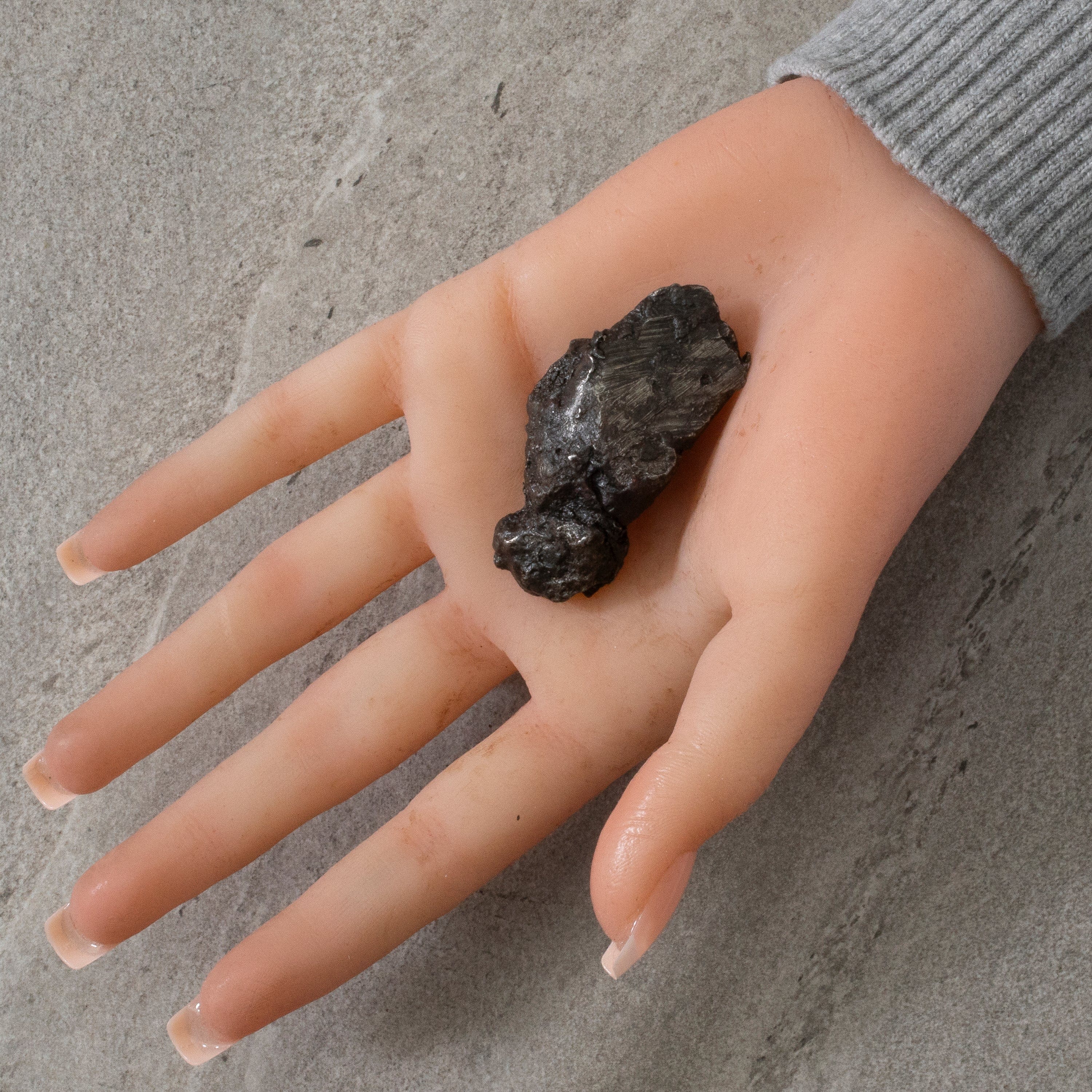 Kalifano Meteorites Natural Sikhote-Alin Meteorite from Russia- 2.1" / 58 grams MTS1300.004