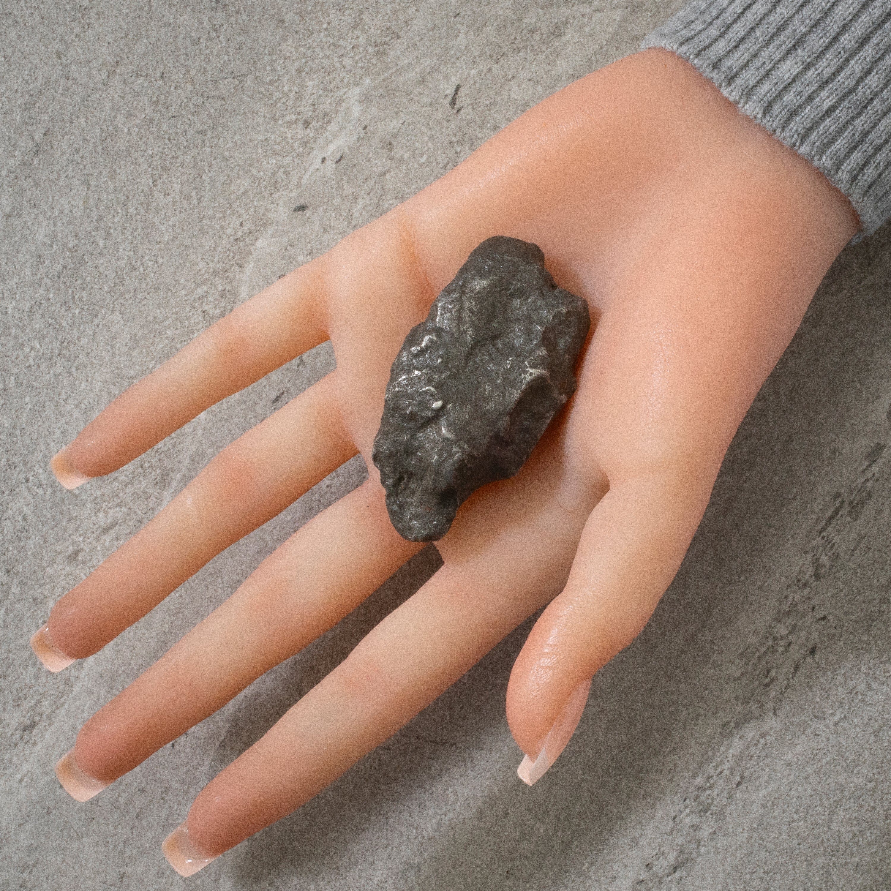 Kalifano Meteorites Natural Sikhote-Alin Meteorite from Russia- 2.3" / 114 grams MTS2500.002