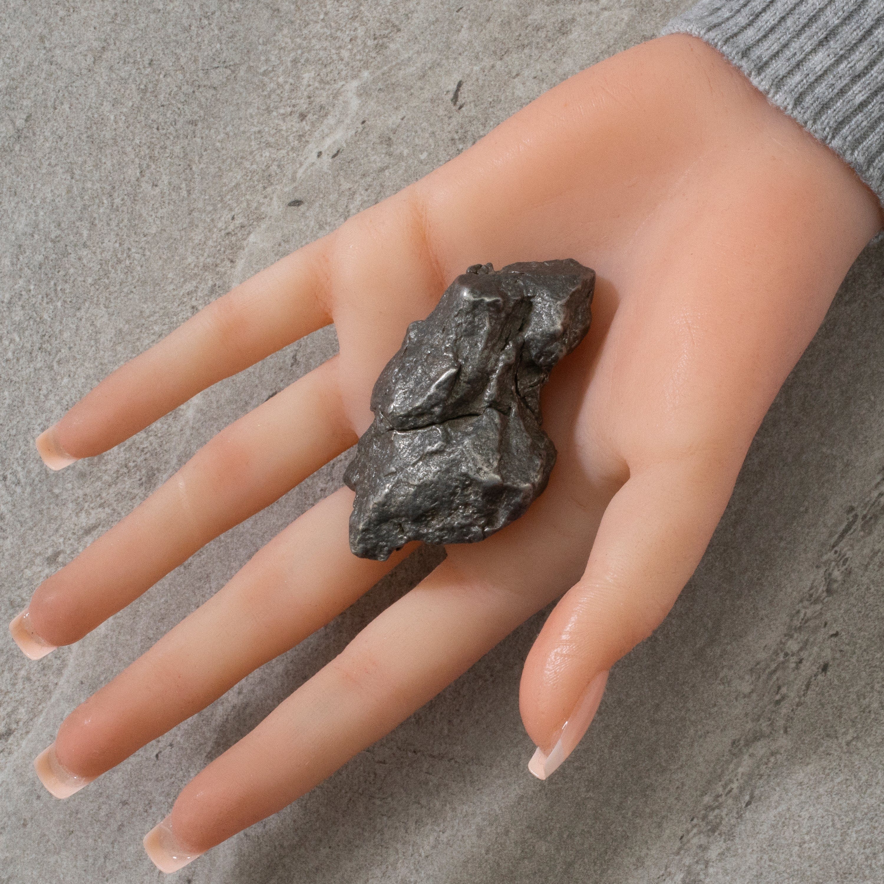 Kalifano Meteorites Natural Sikhote-Alin Meteorite from Russia- 2.5" / 115 grams MTS2600.005