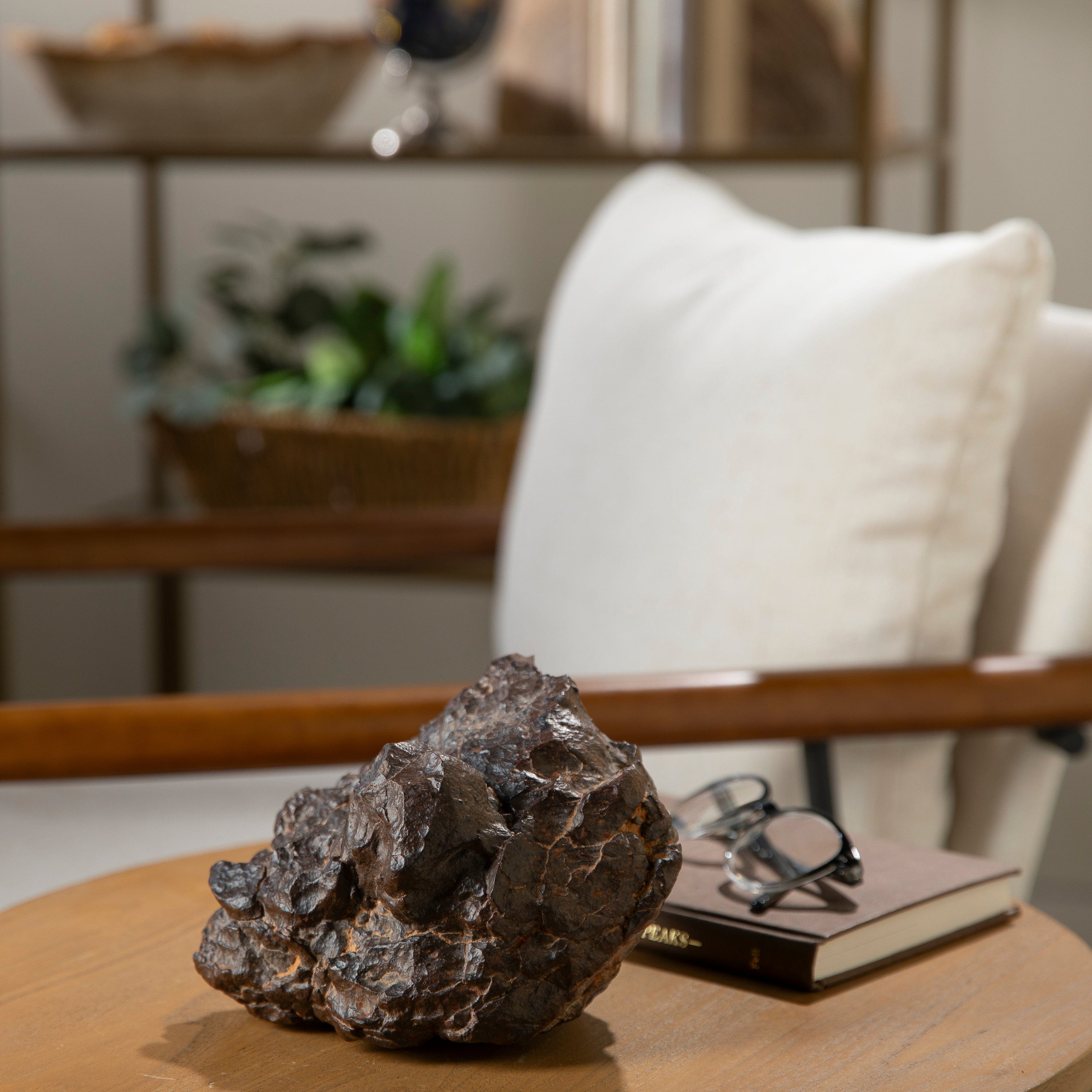 Kalifano Meteorites NWA (Chrondrite) Stony Meteorite from Northwest Africa 6.5" / 3,450 grams MTNWA41600.001