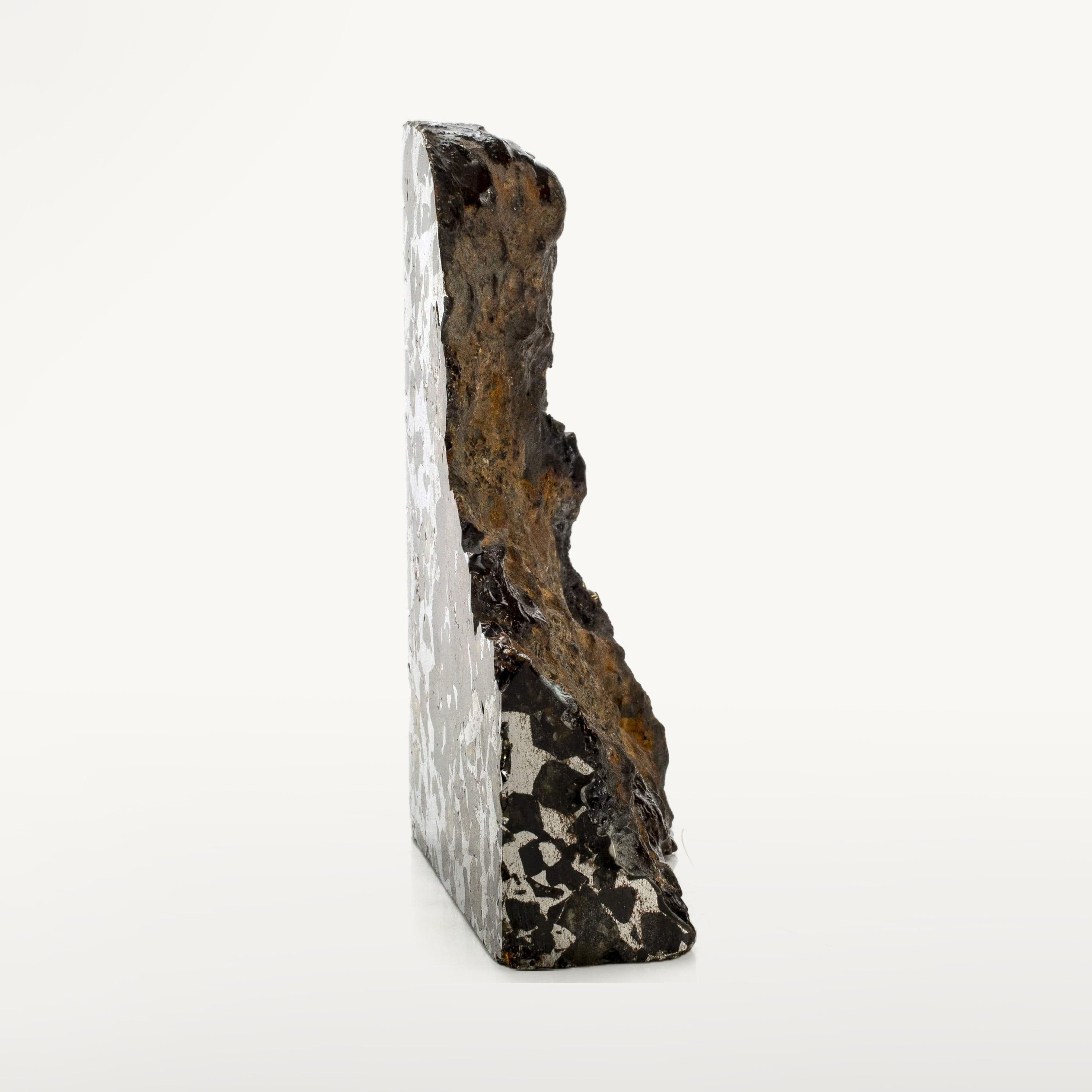 Kalifano Meteorites Seymchan Pallasite Iron Meteorite - 406 grams - Found in 1967 - Russia - TKW: 350 kg MTSP28800.001
