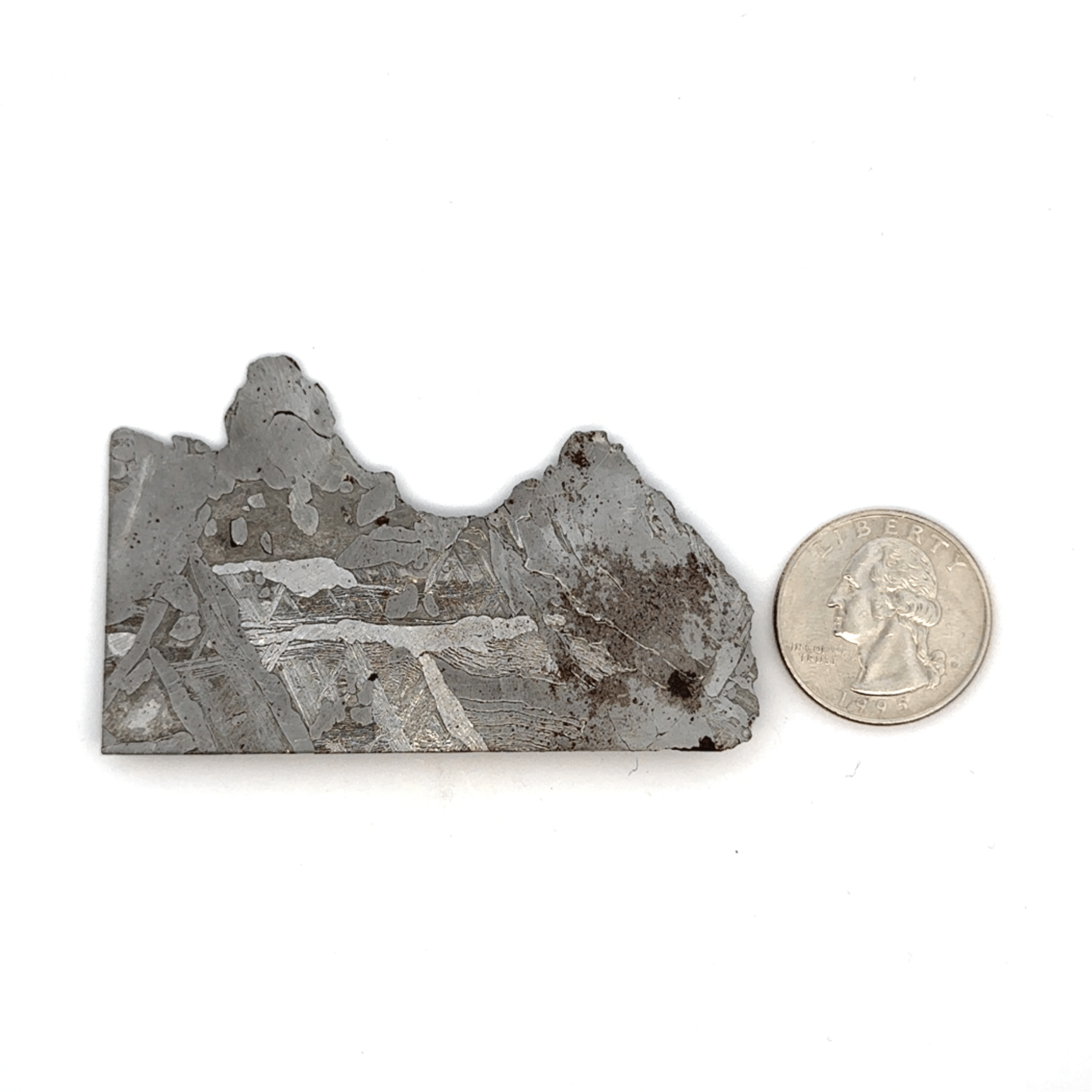 Kalifano Meteorites Seymchan Pallasite Stony-iron Meteorite from Russia 2.75" / 31 grams MTS2000.015