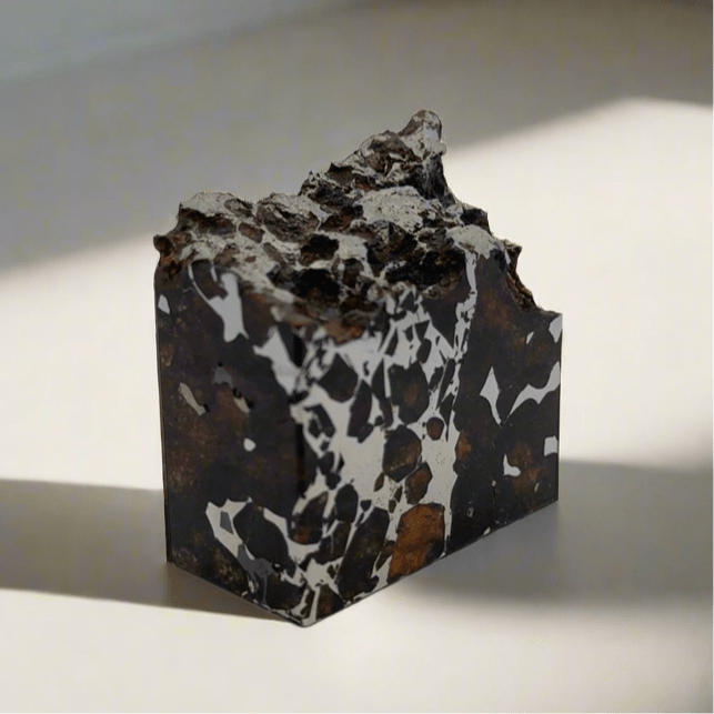 Kalifano Meteorites Seymchan with Pallasite Stony-iron Meteorite from Russia 2" / 206 grams MTS18400.002