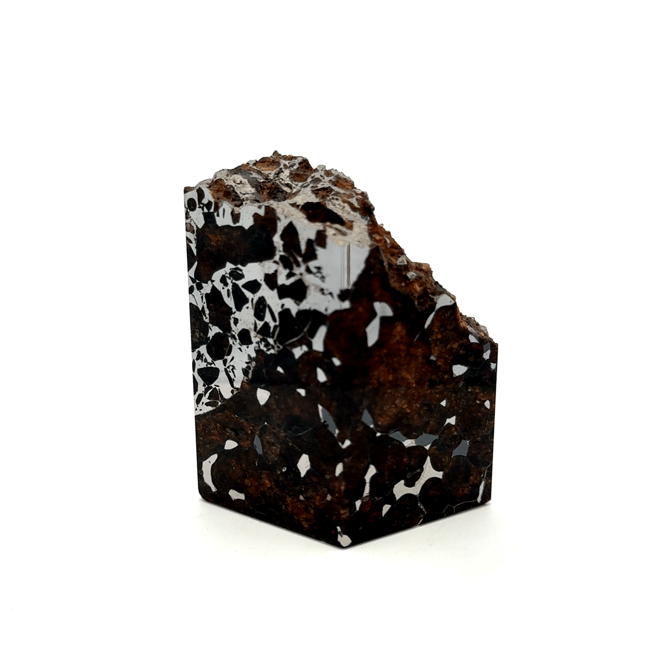Kalifano Meteorites Seymchan with Pallasite Stony-iron Meteorite from Russia 2.25" / 217 grams MTS22400.001
