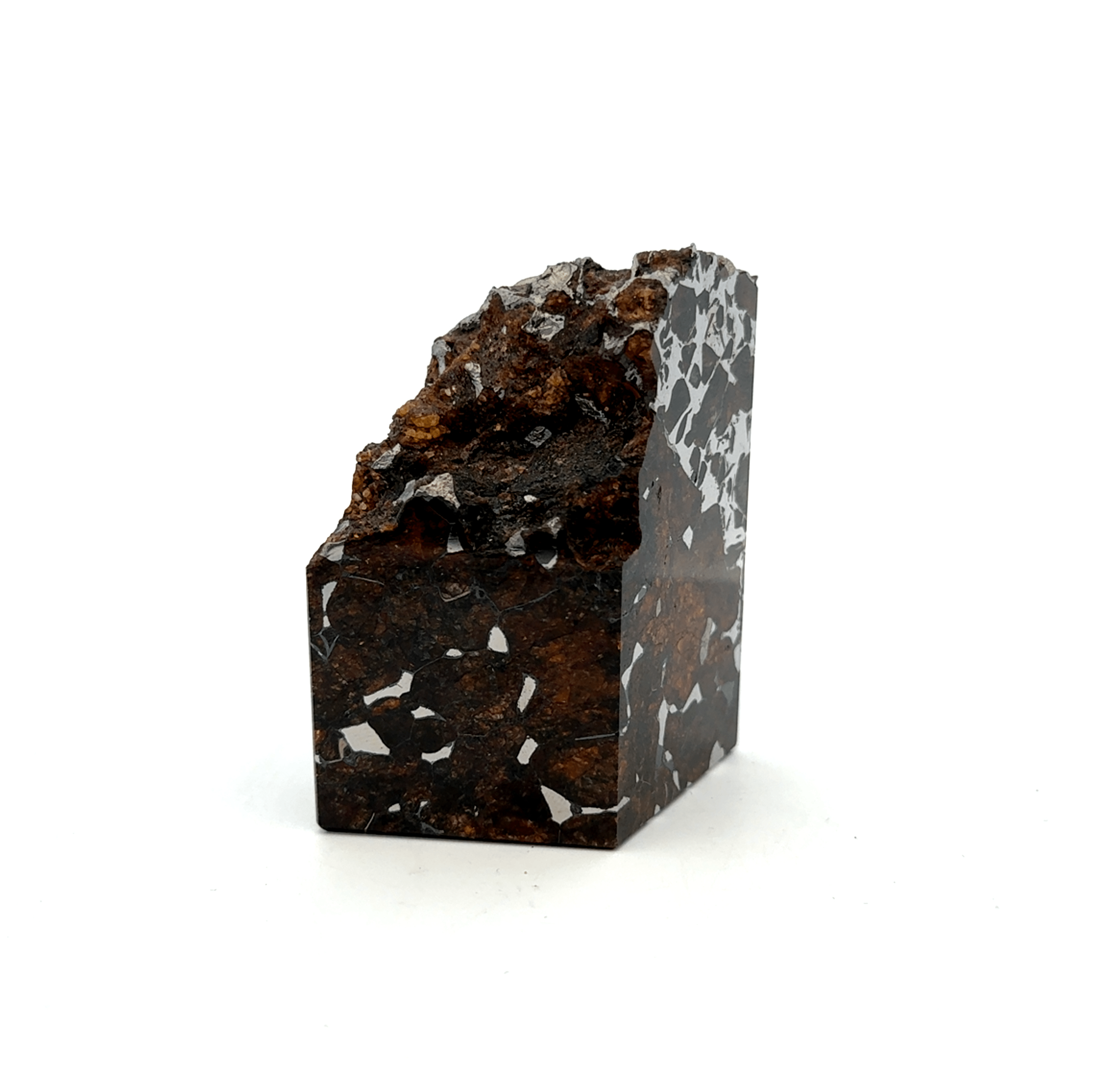 Kalifano Meteorites Seymchan with Pallasite Stony-iron Meteorite from Russia 2.25" / 217 grams MTS22400.001