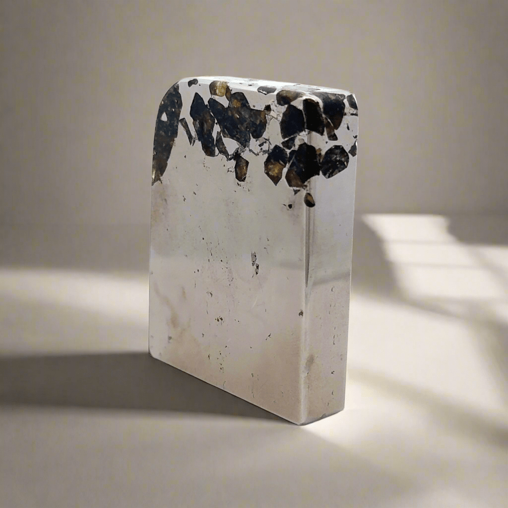 Kalifano Meteorites Seymchan with Pallasite Stony-iron Meteorite from Russia 2.5" / 355 grams MTS18400.001