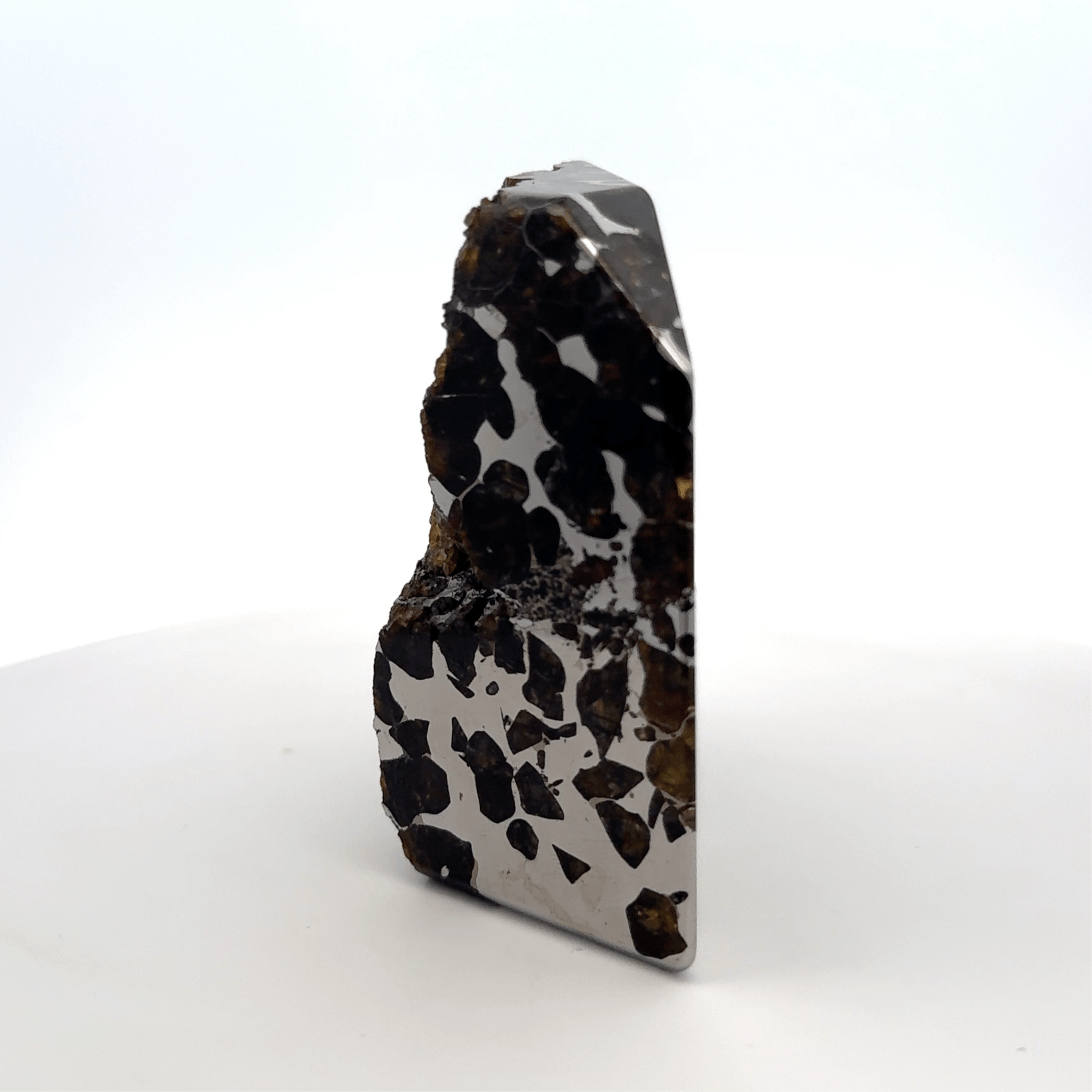 Kalifano Meteorites Seymchan with Pallasite Stony-iron Meteorite from Russia 2.75" / 269 grams MTS26000.001