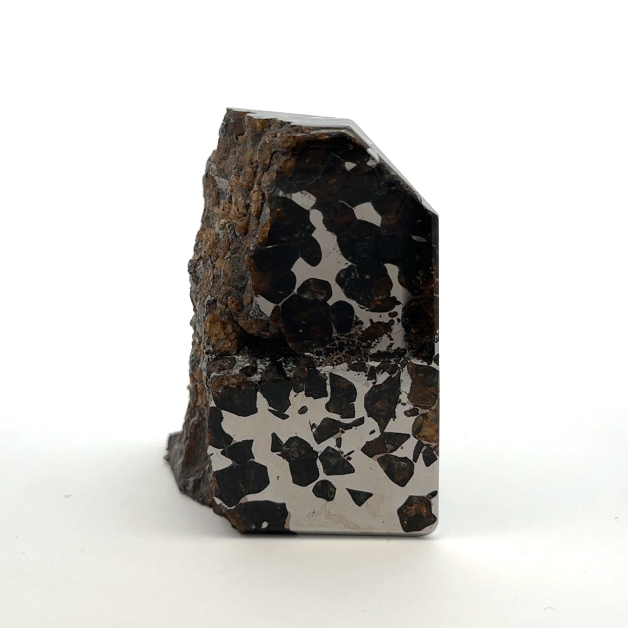 Kalifano Meteorites Seymchan with Pallasite Stony-iron Meteorite from Russia 2.75" / 269 grams MTS26000.001