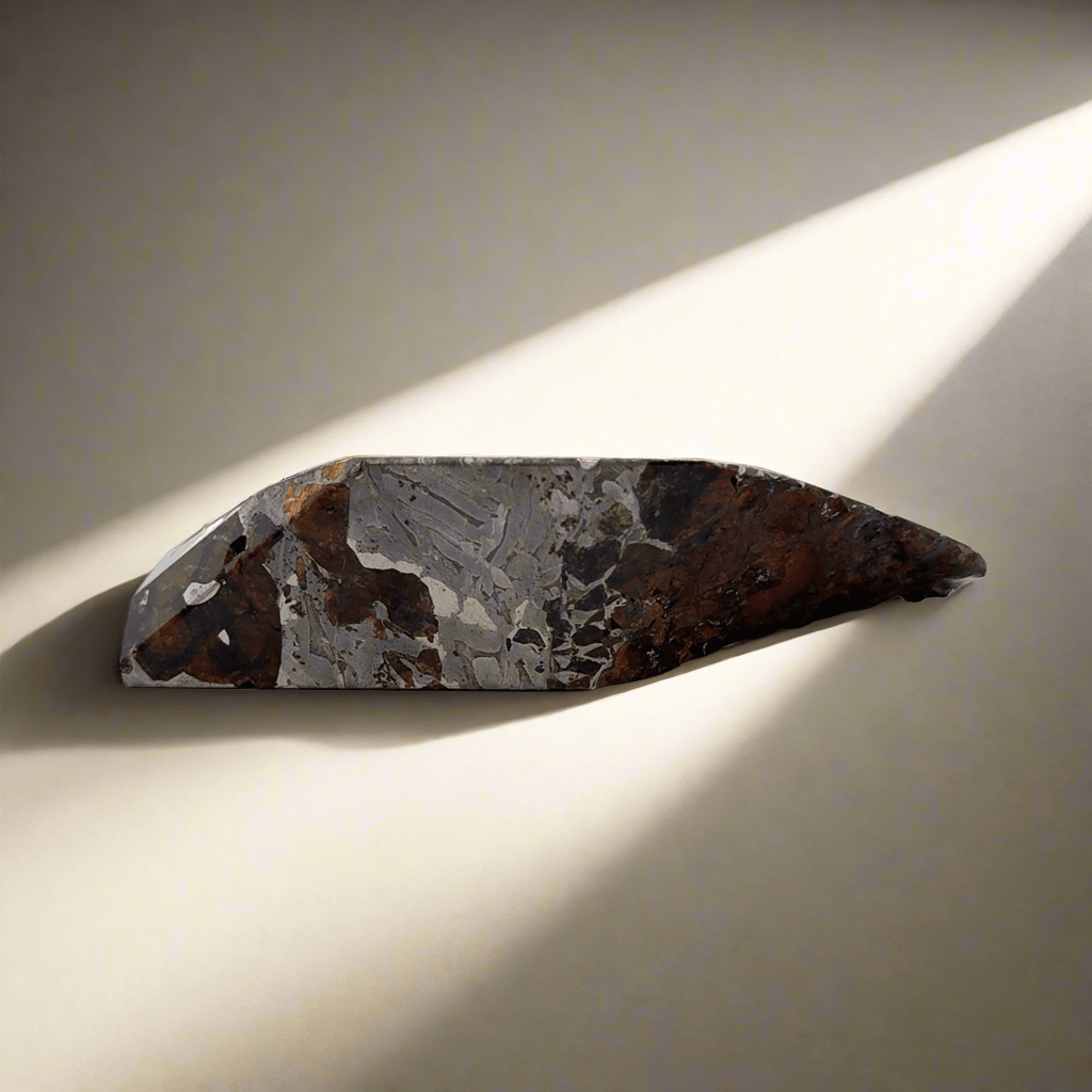 Kalifano Meteorites Seymchan with Pallasite Stony-iron Meteorite from Russia 3.75" / 137 grams MTS10400.001