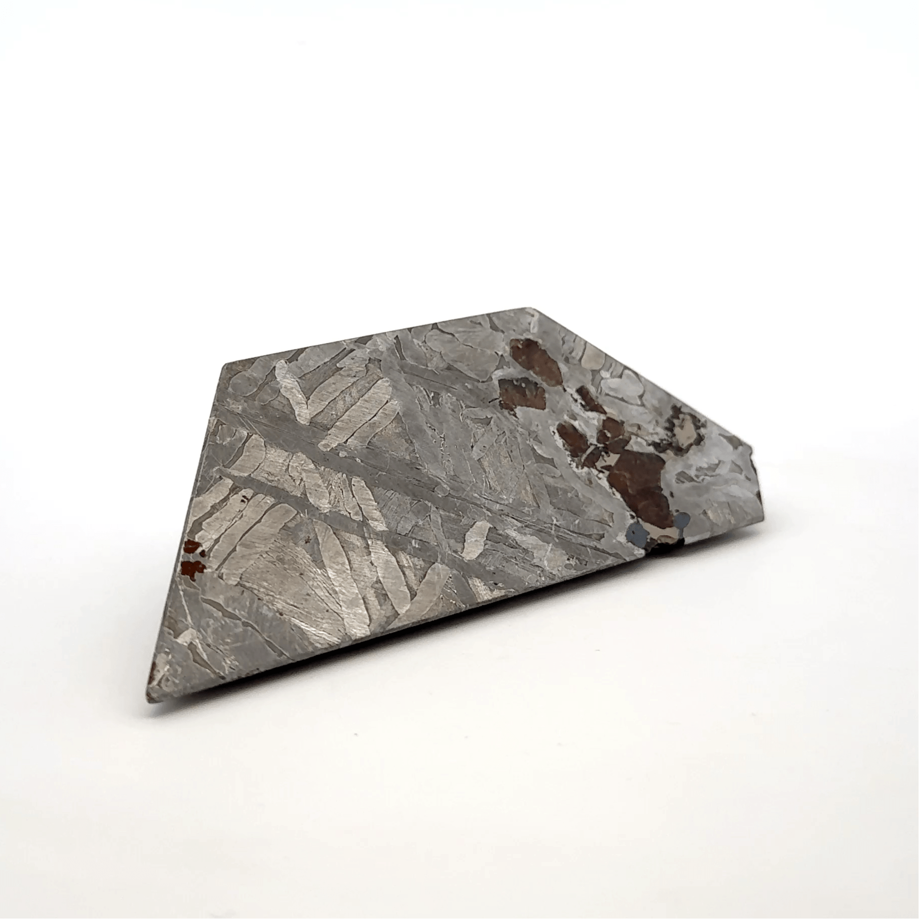 Kalifano Meteorites Seymchan with Pallasite Stony-iron Meteorite from Russia 3.75" / 210 grams MTS11200.001