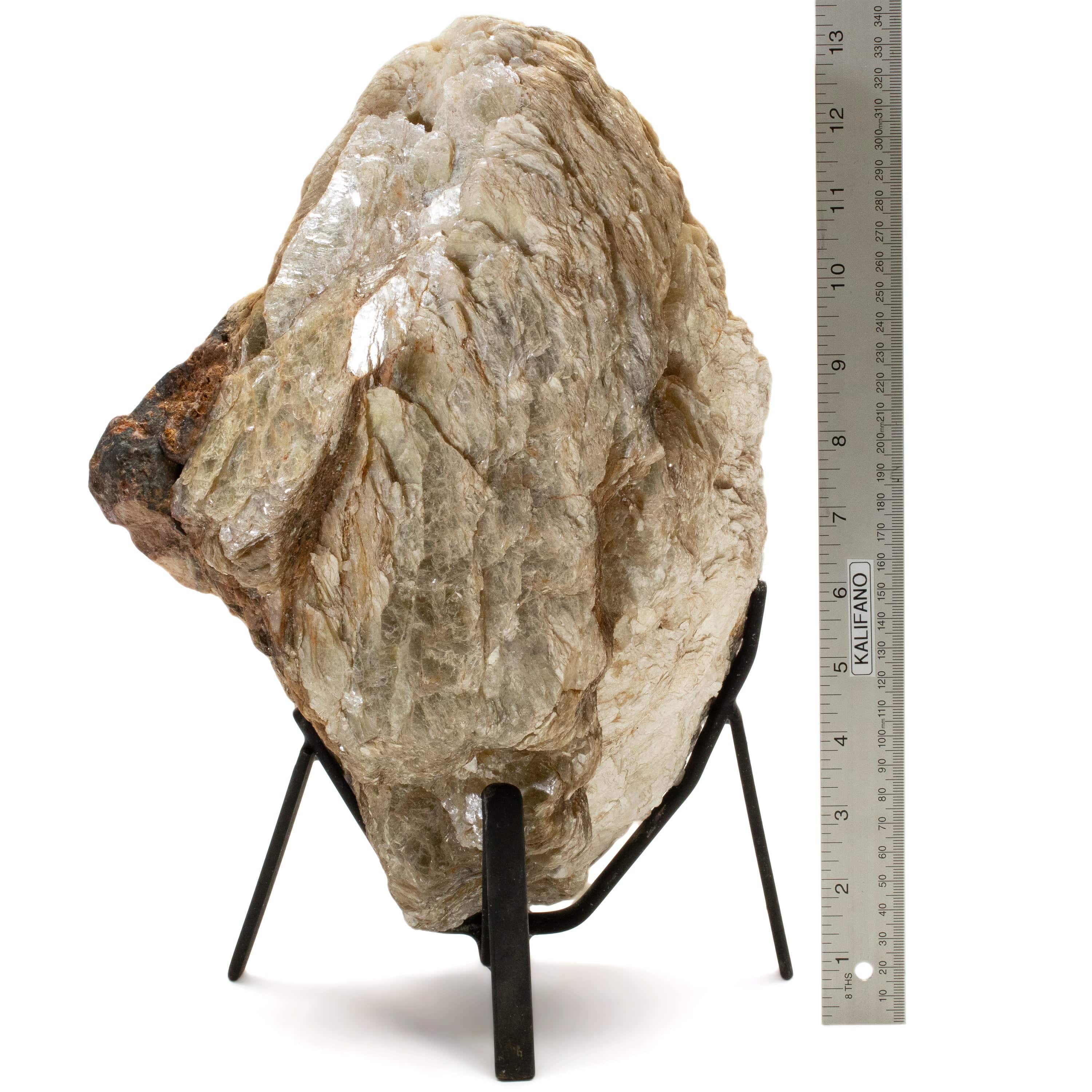 Kalifano Mica Natural Mica on Custom Stand from Brazil - 13" / 18 lbs MC4100.001