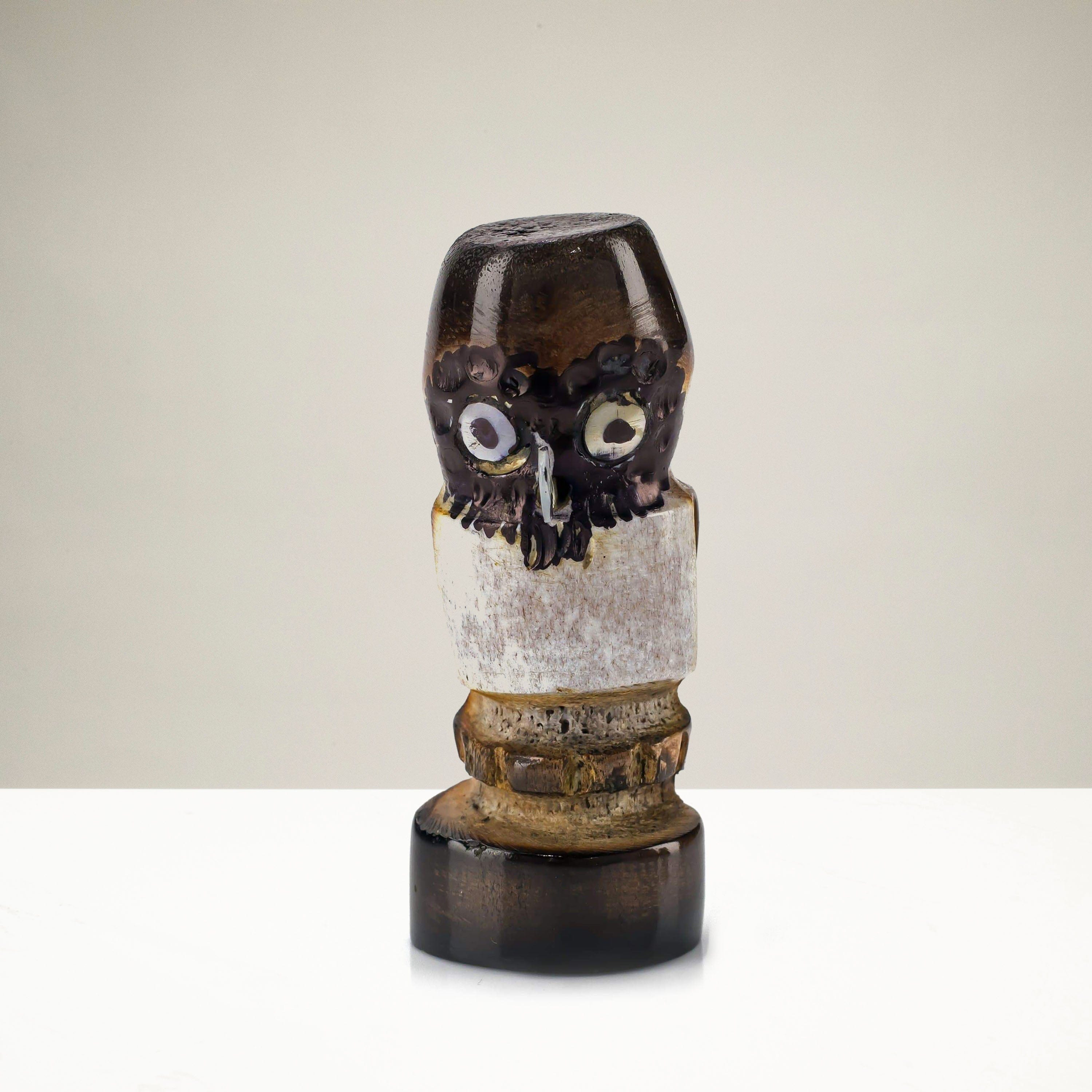 Kalifano Native American Fetish Carvings Hakoo Craug Handmade Zuni Fetish Carving NAC240.029