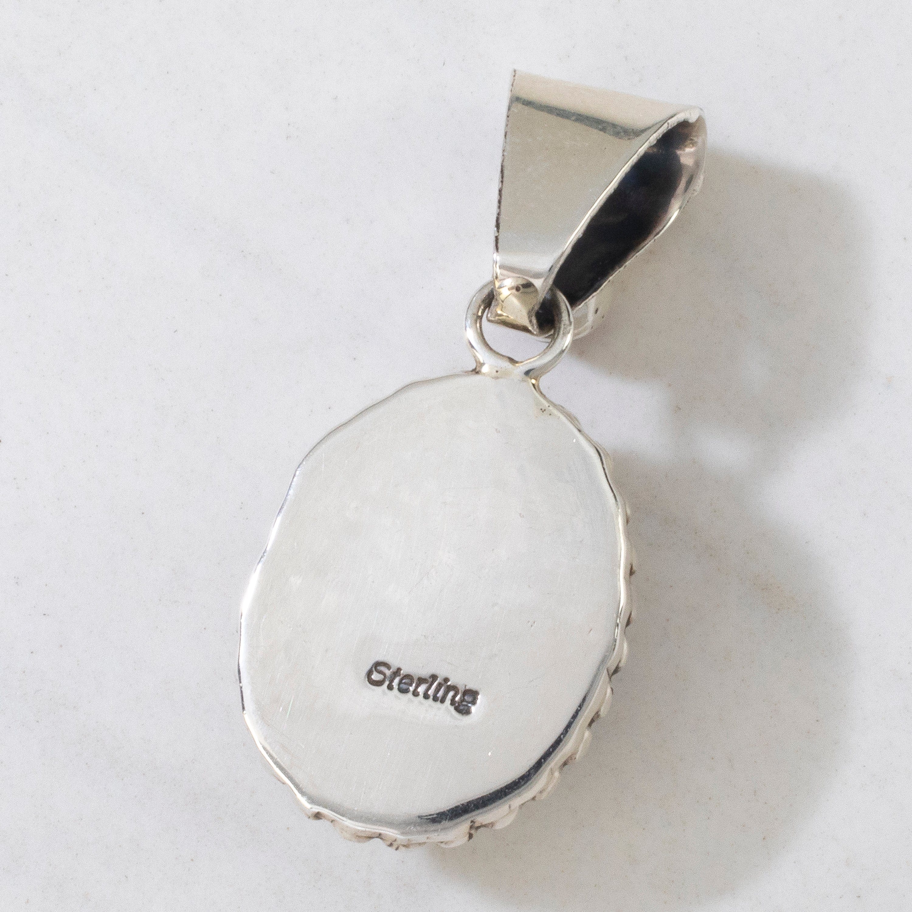 Kalifano Native American Jewelry Amethyst USA Native American Made 925 Sterling Silver Pendant NAN500.013