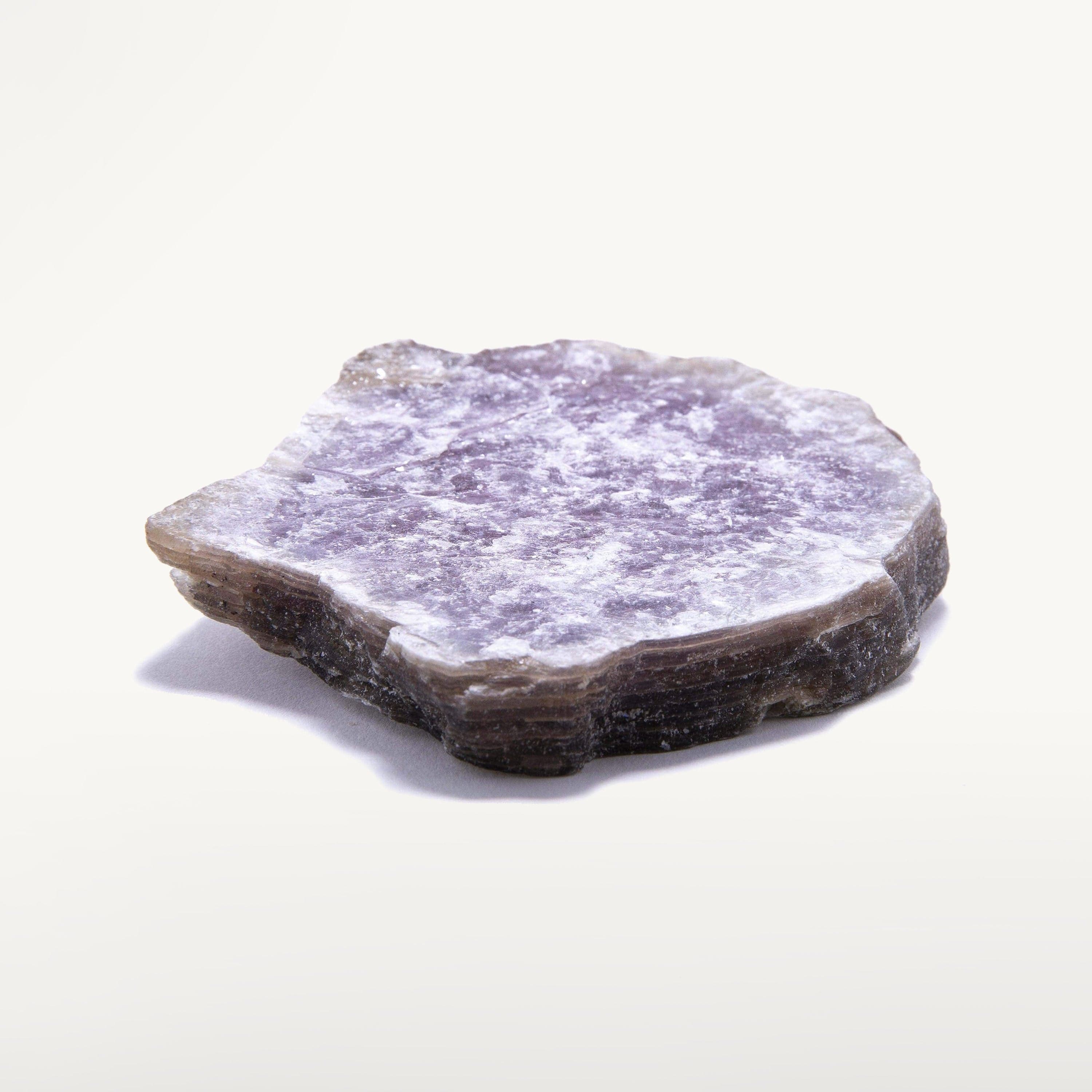 KALIFANO Natural Lepidolite 2 Pack Healing Stone from Brazil LEPIDOLITE20-X2