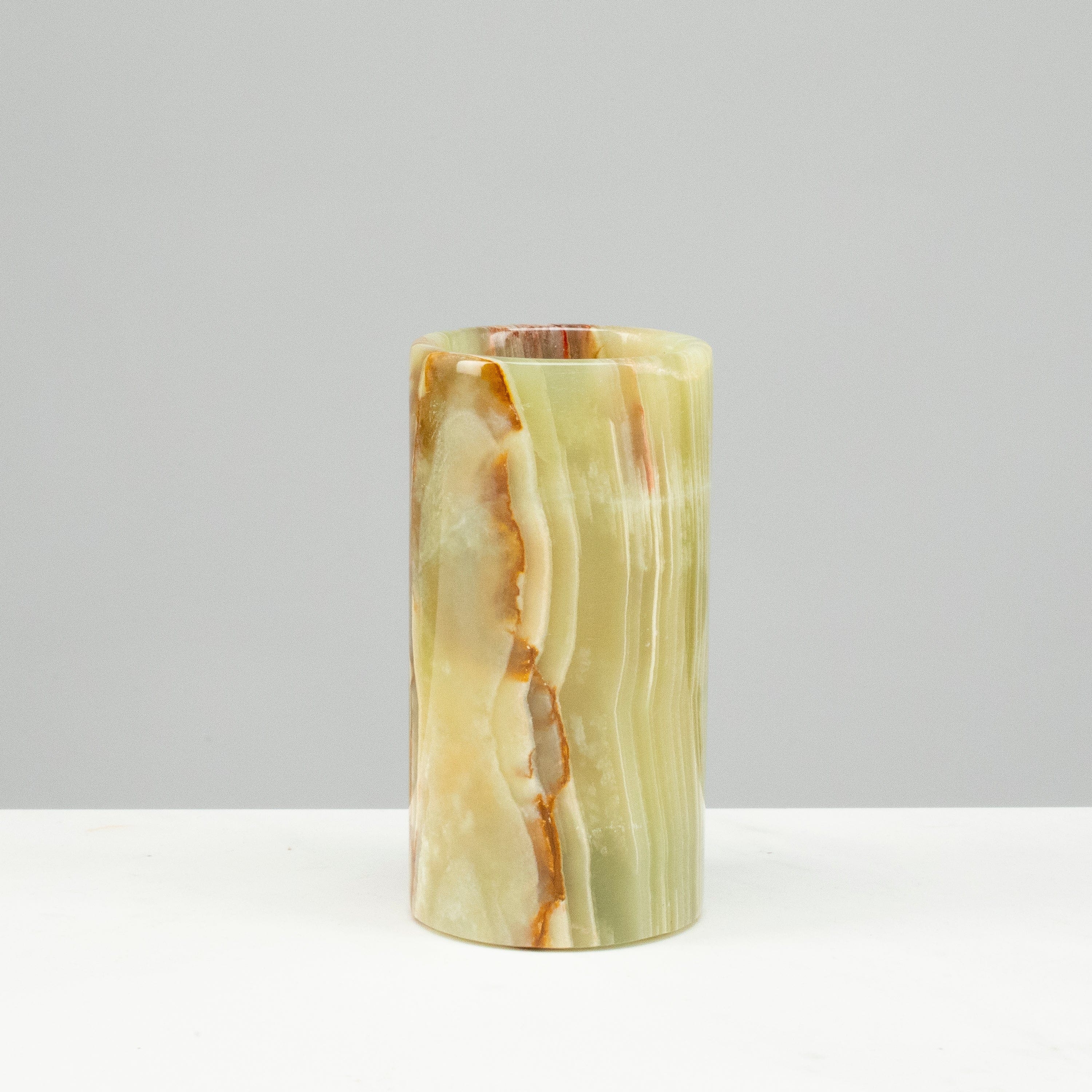 KALIFANO Pakistan Onyx Pakistan Green Onyx Pen Holder PON-PH