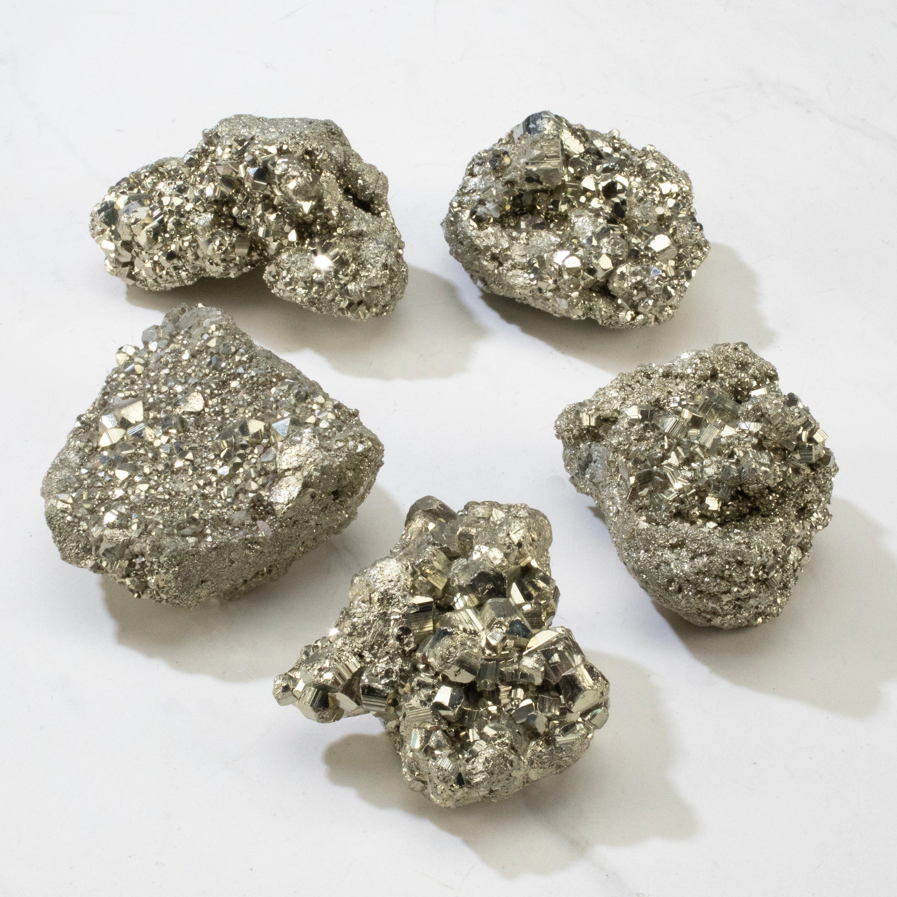 Kalifano Pyrite 3"Cocada Pyrite Cluster - 500g PYC480