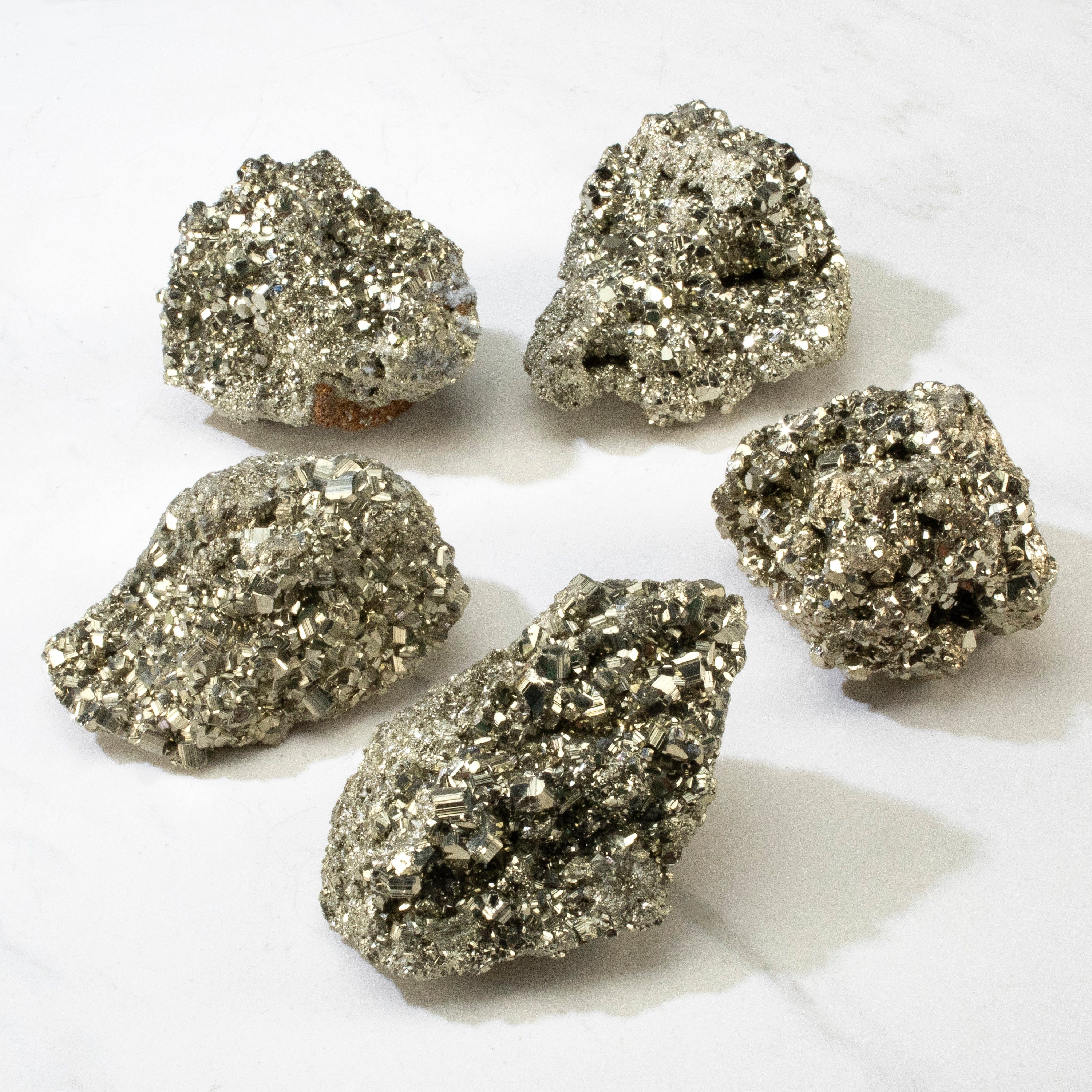 Kalifano Pyrite 5" Cocada Pyrite Cluster - 900g PYC800