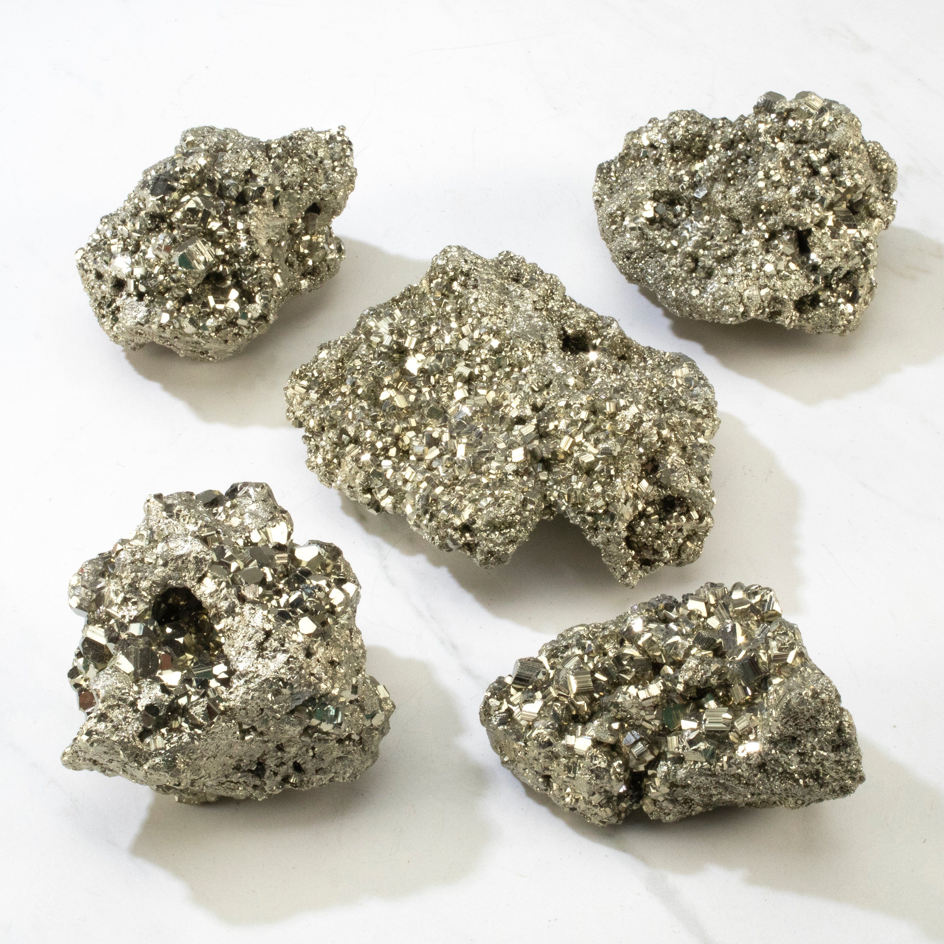 Kalifano Pyrite 6" Cocada Pyrite Cluster - 1,100g PYC1000