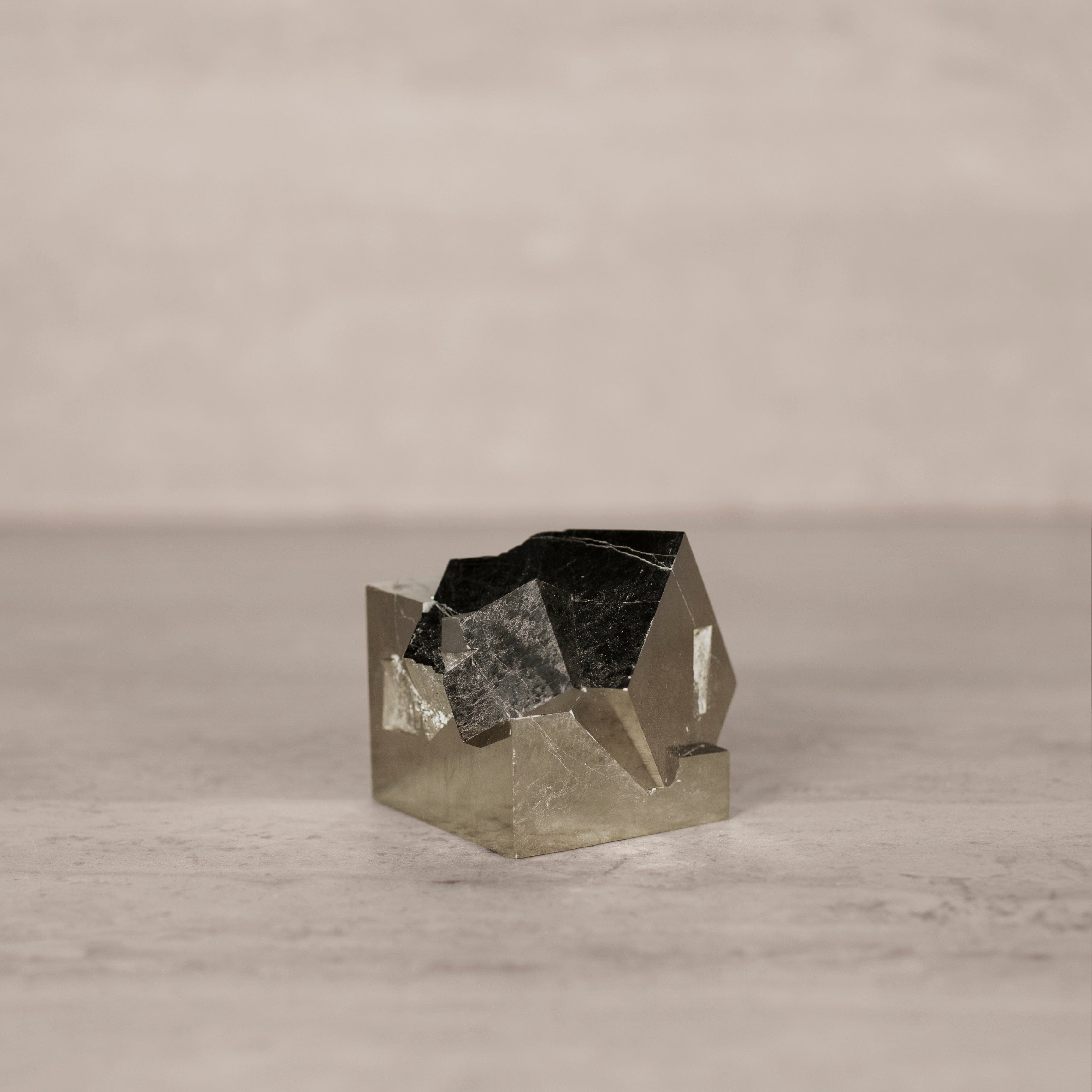 Kalifano Pyrite Natural Pyrite Cube Cluster from Spain - 2.75" / 500 grams SPC1600.002