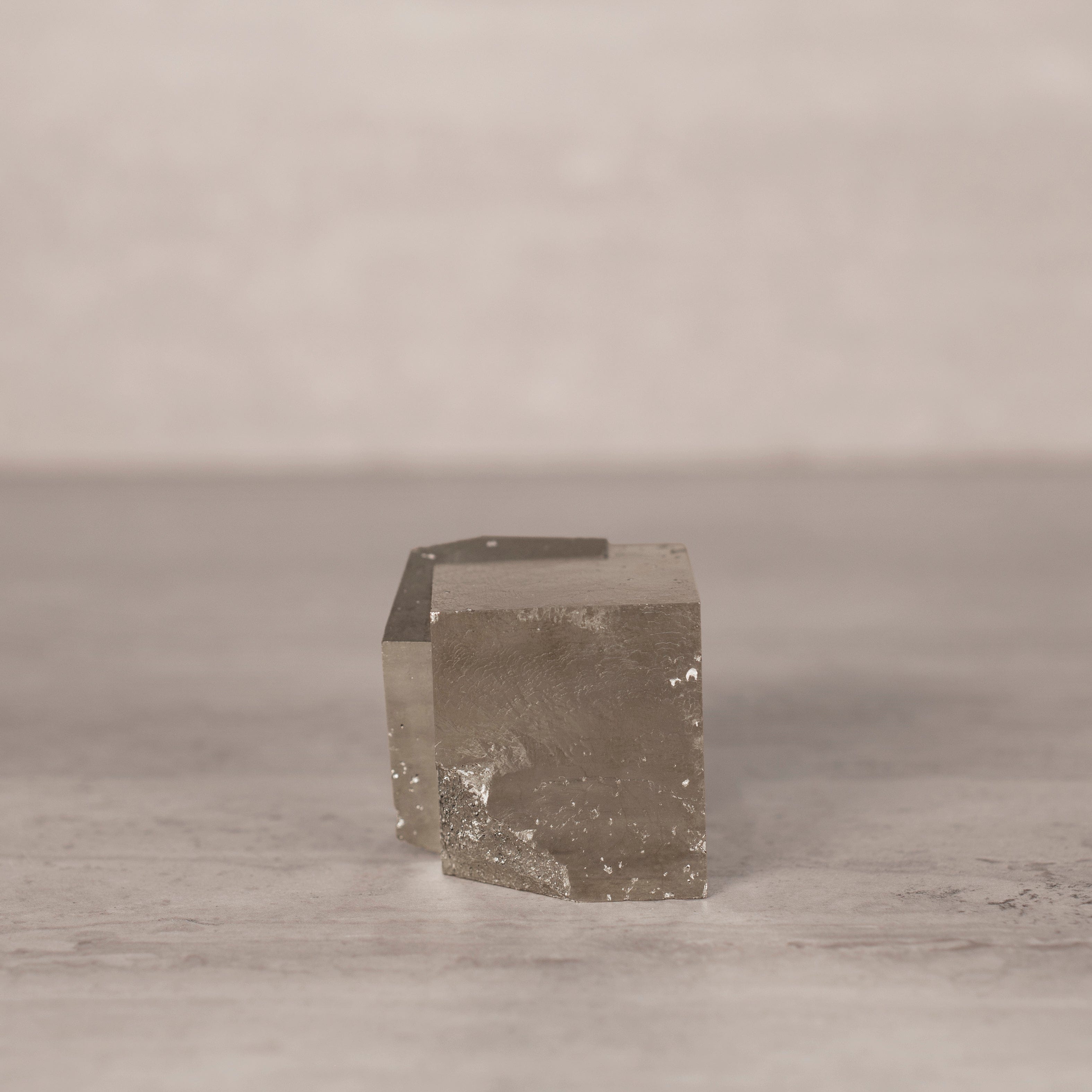 Kalifano Pyrite Natural Pyrite Cube from Spain - 2.25" / 440 grams SPC800.001