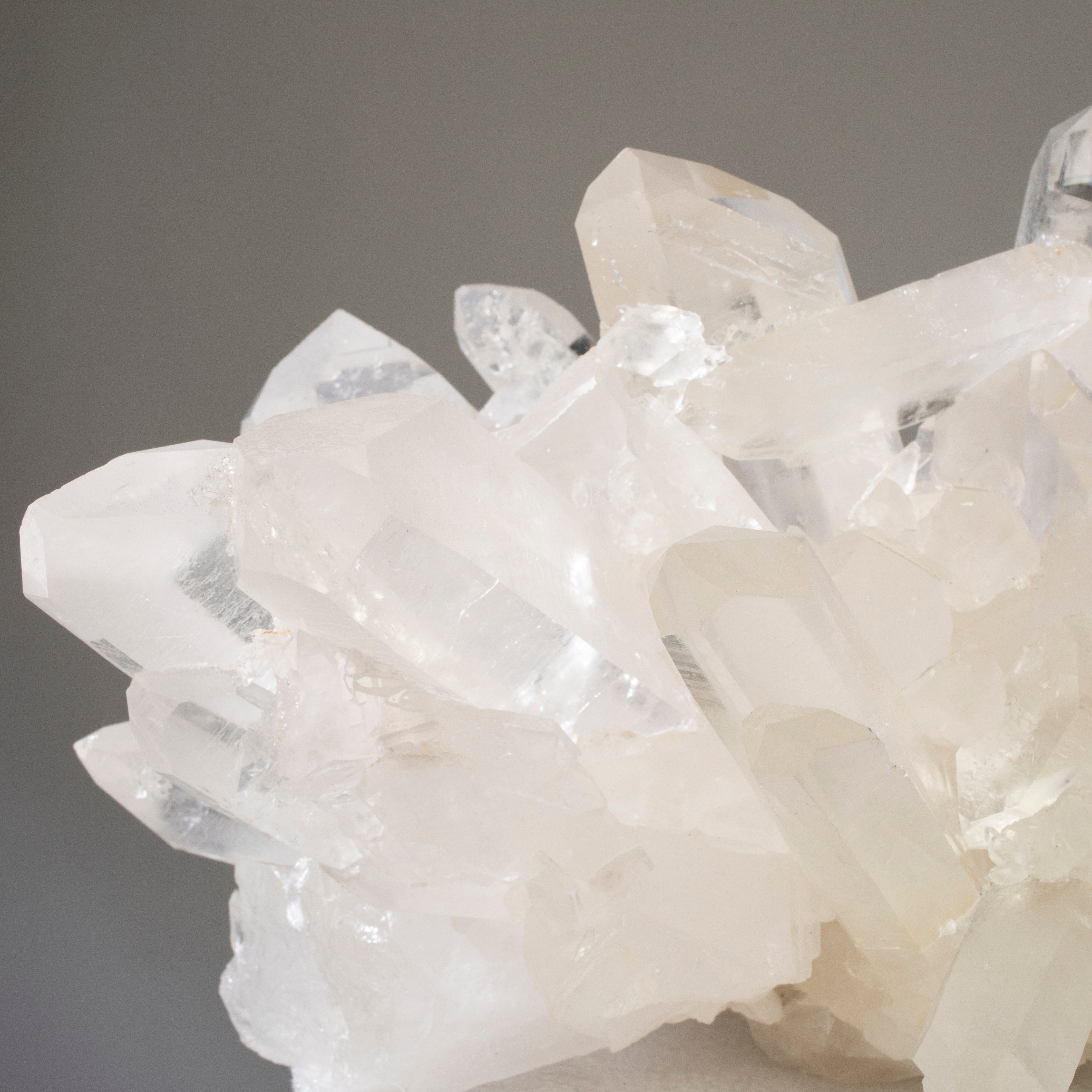 Kalifano Quartz Lemurian Quartz Cluster from Brazil - 11.5" / 22 lbs QC20000.002