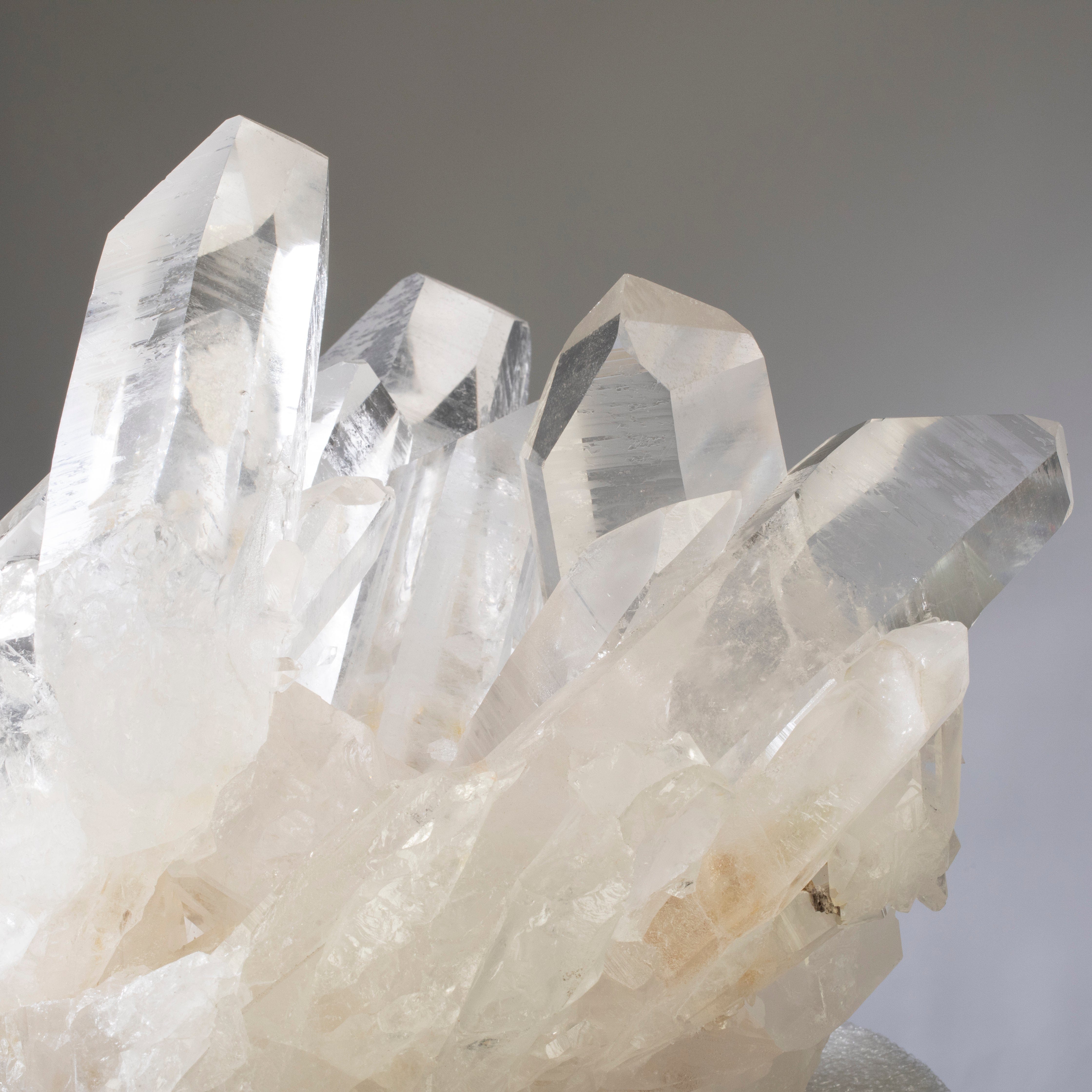 Kalifano Quartz Lemurian Quartz Cluster from Brazil - 11.5" / 22 lbs QC20000.002