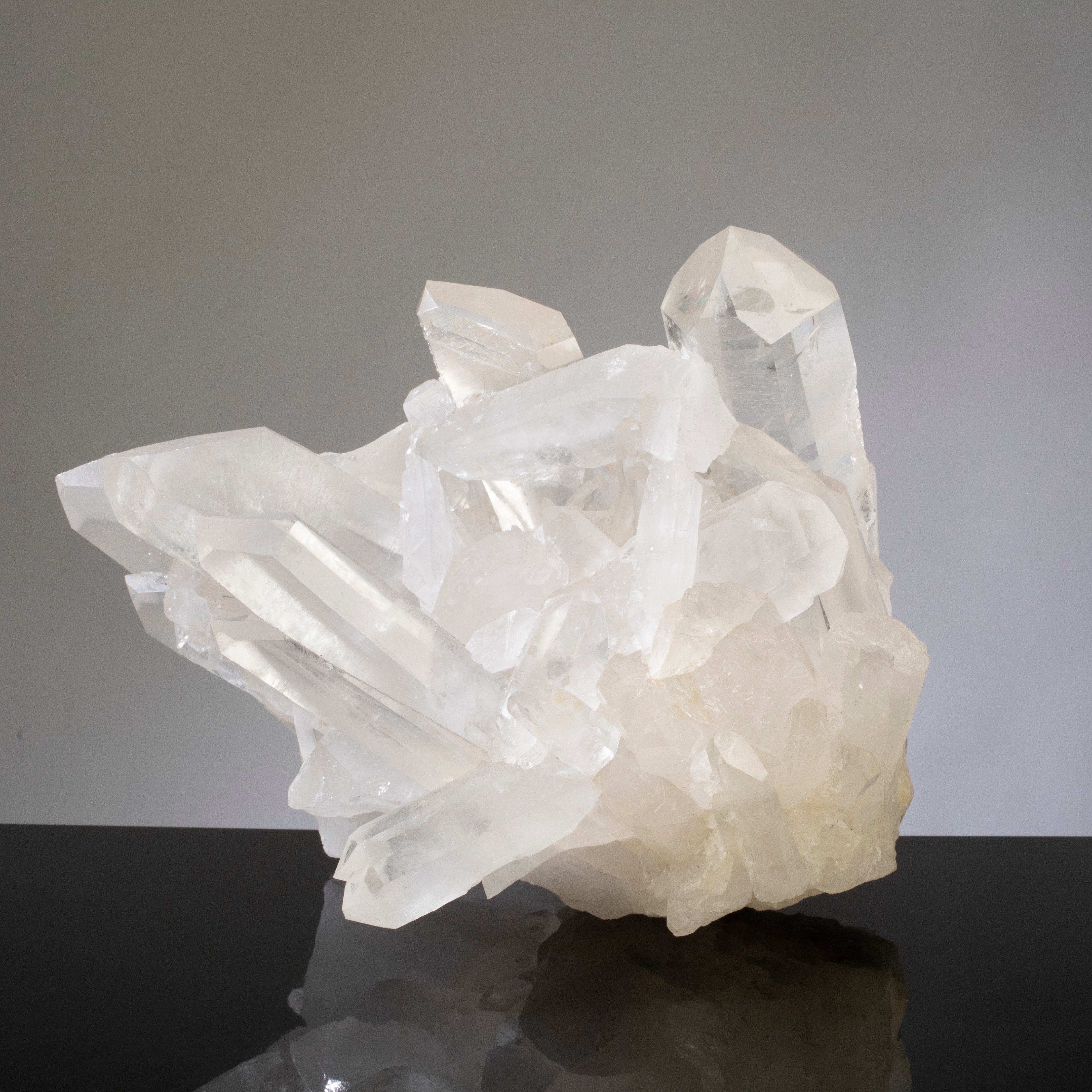 Kalifano Quartz Lemurian Quartz Cluster from Brazil - 11.5" / 22 lbs QC20000.002