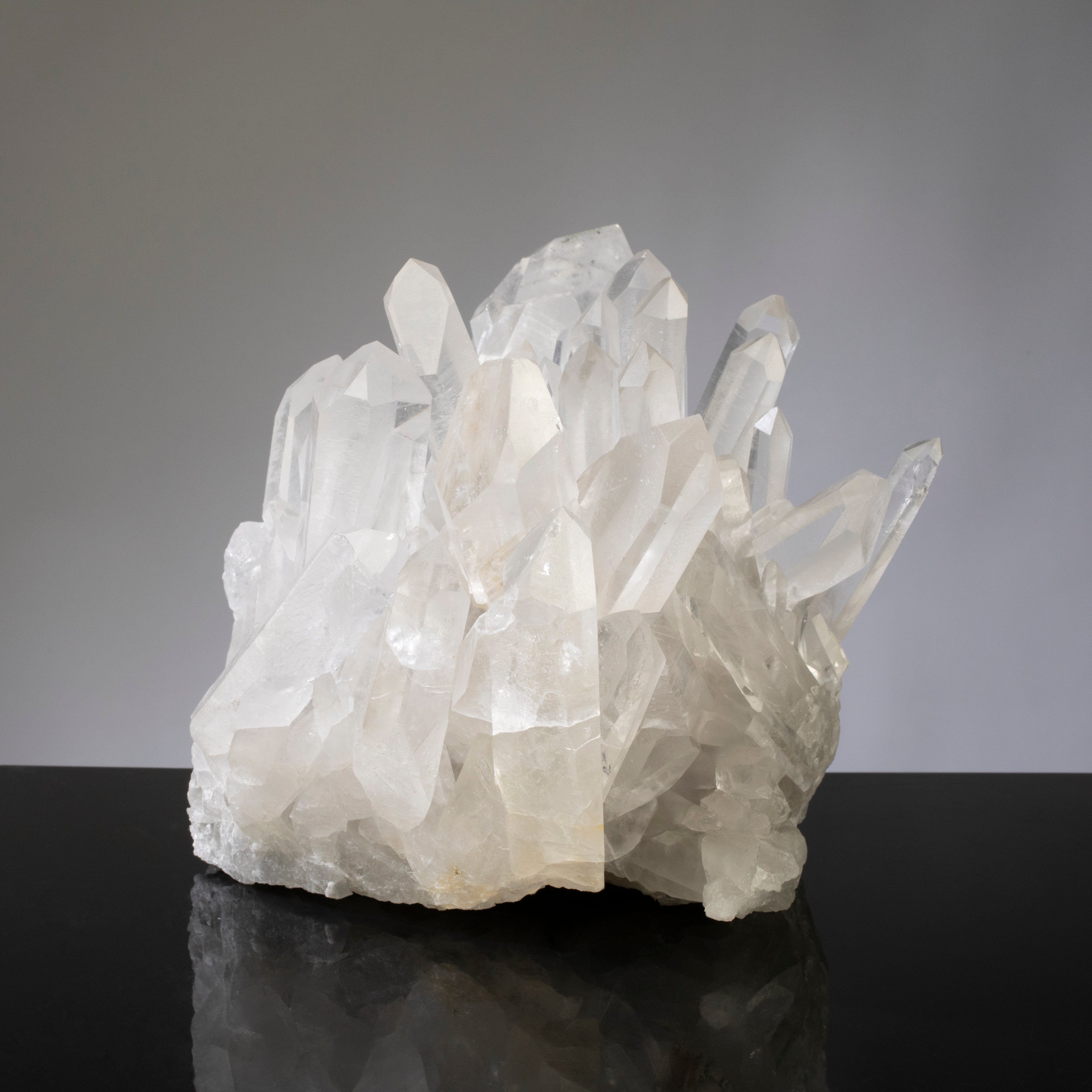Kalifano Quartz Lemurian Quartz Cluster from Brazil - 15" / 20 lbs QC18000.004