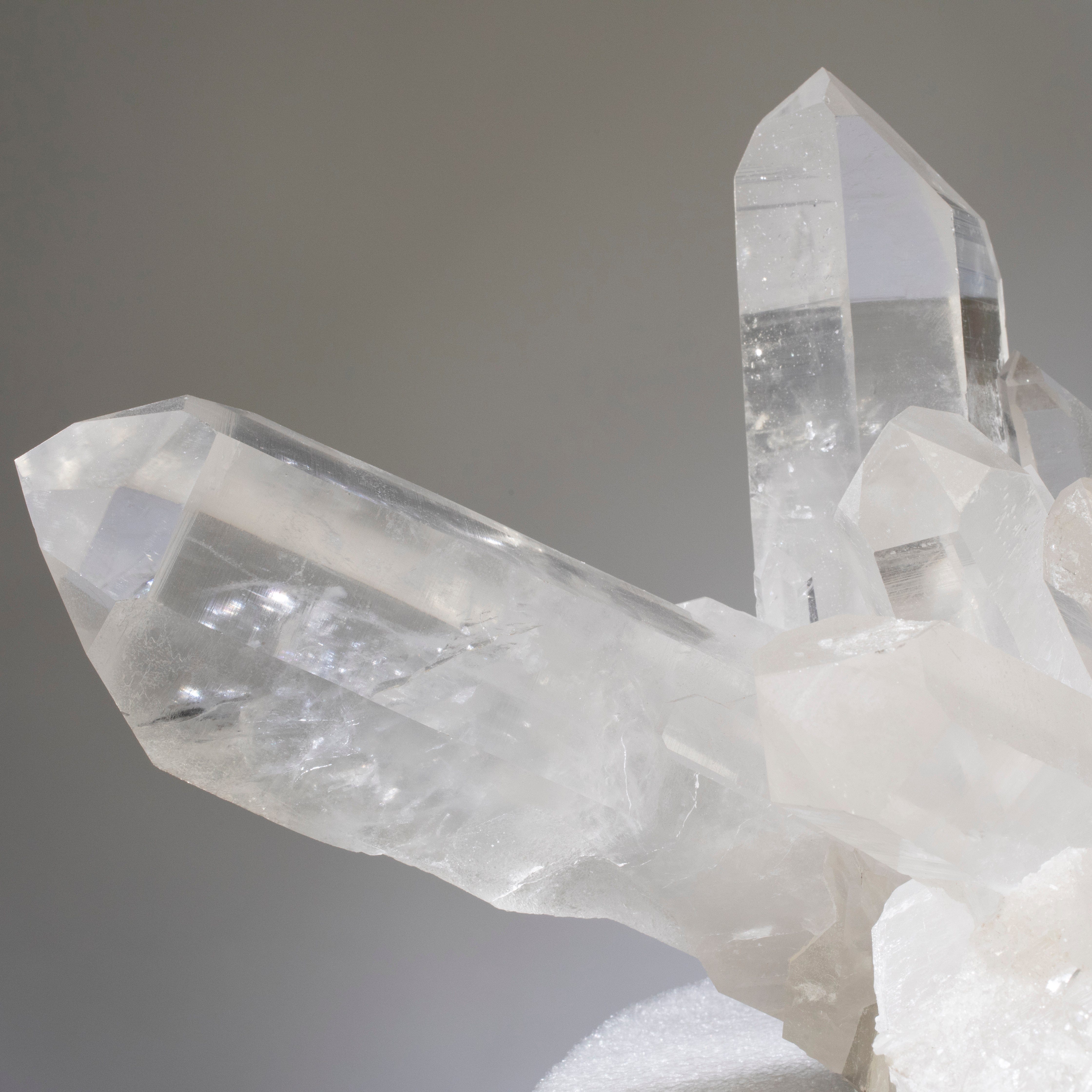 Kalifano Quartz Lemurian Quartz Cluster from Brazil - 15" / 24 lbs QC18000.003