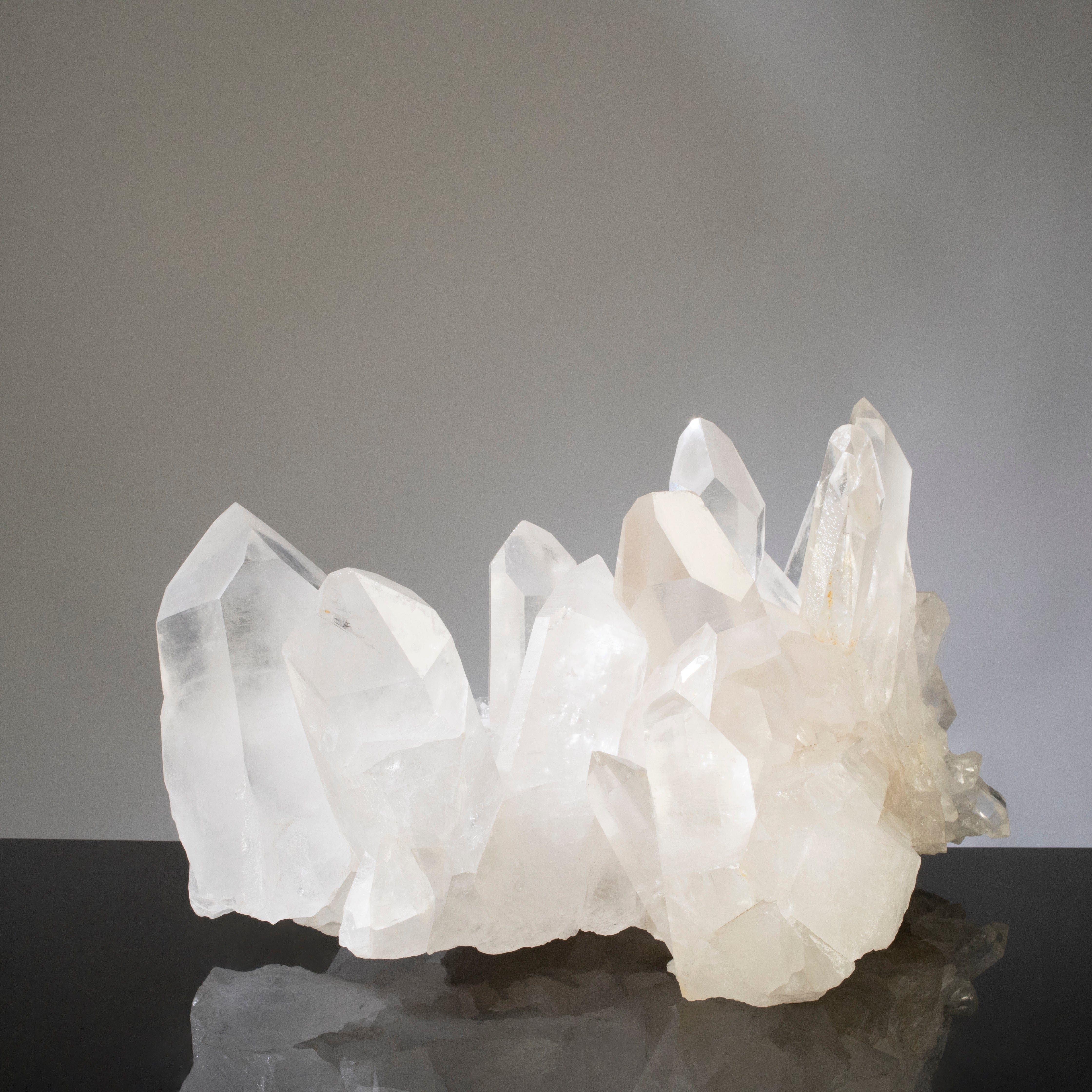 Kalifano Quartz Lemurian Quartz Cluster from Brazil - 17" / 39 lbs QC36000.005