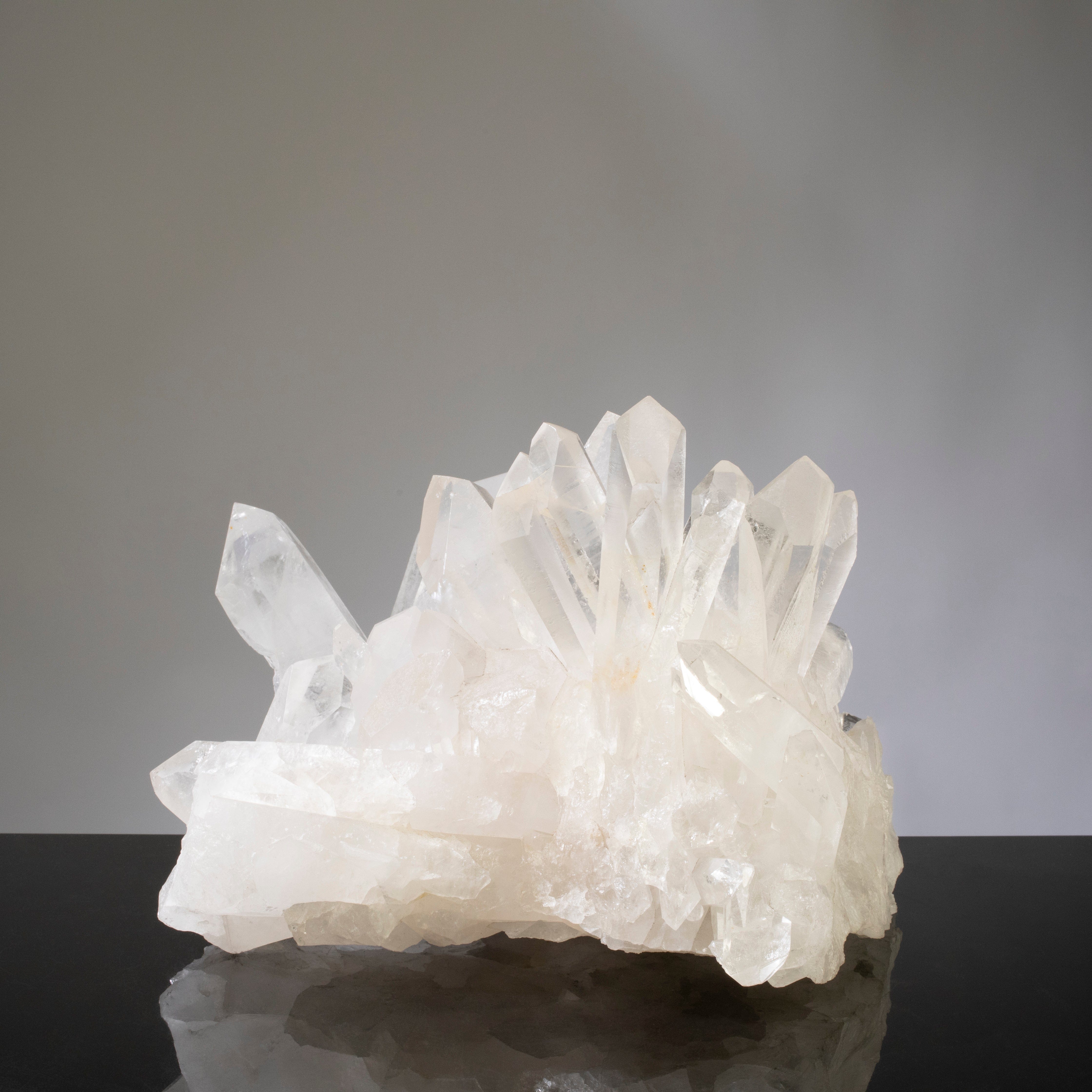 Kalifano Quartz Lemurian Quartz Cluster from Brazil - 17" / 39 lbs QC36000.005