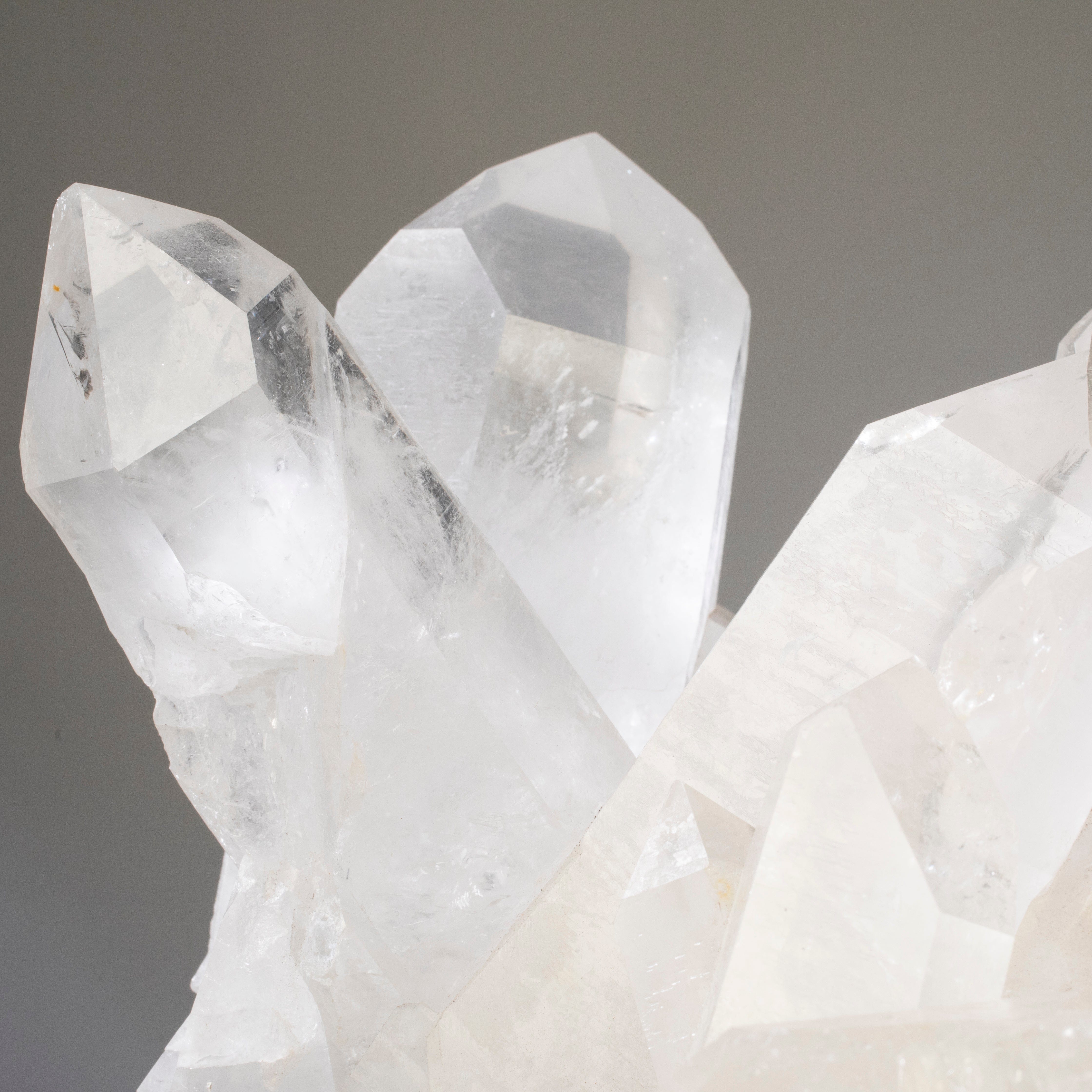 Kalifano Quartz Lemurian Quartz Cluster from Brazil - 17" / 39 lbs QC36000.005