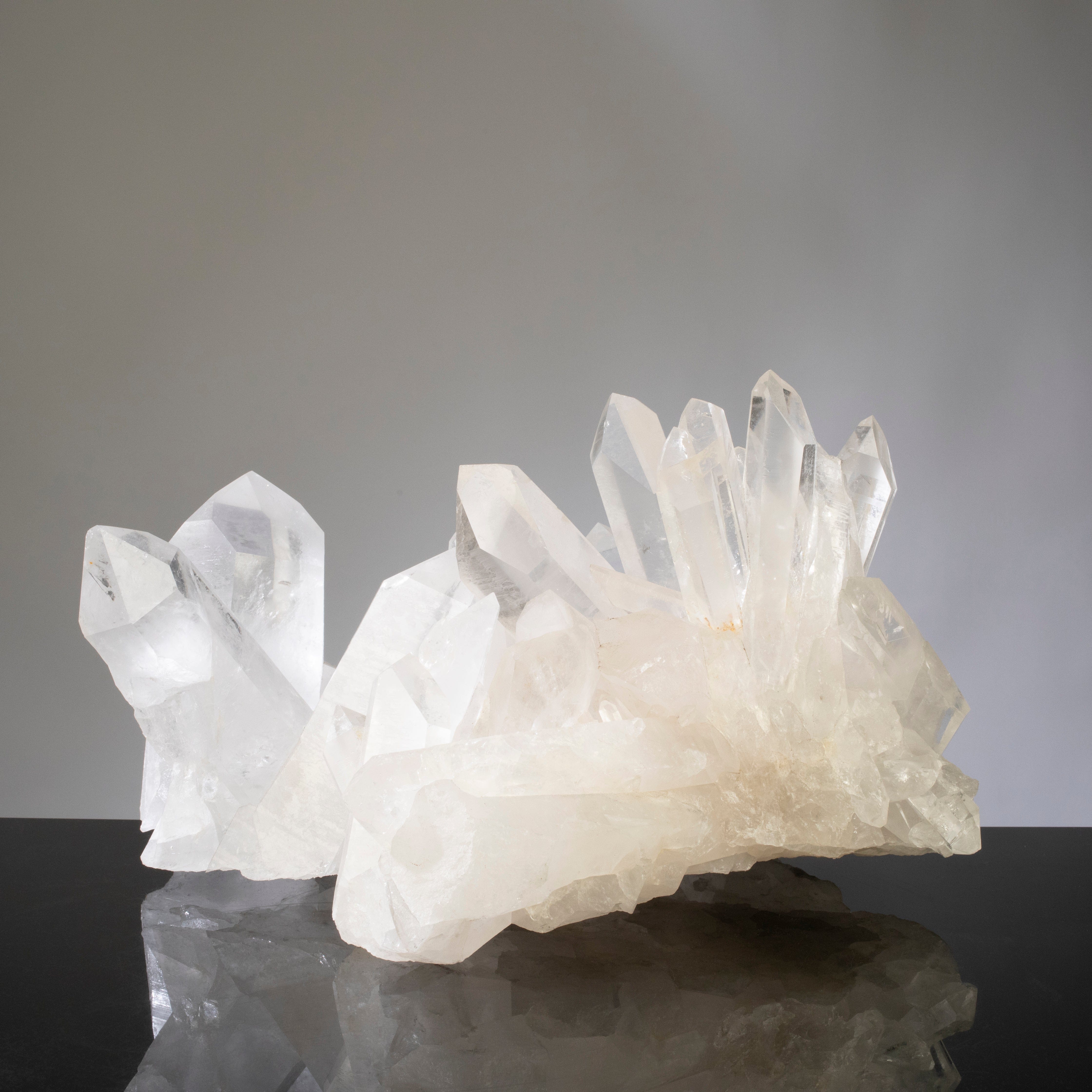 Kalifano Quartz Lemurian Quartz Cluster from Brazil - 17" / 39 lbs QC36000.005