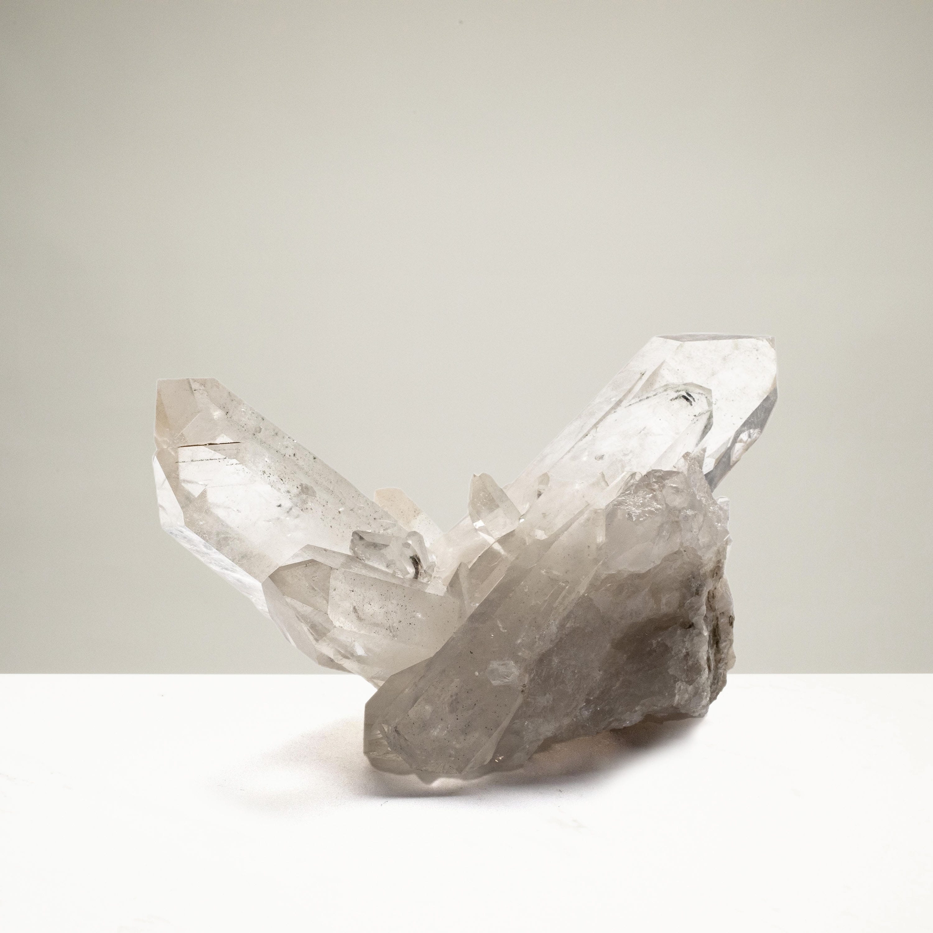Kalifano Quartz Natural Crystal Quartz Cluster - 1,250 grams QC1000