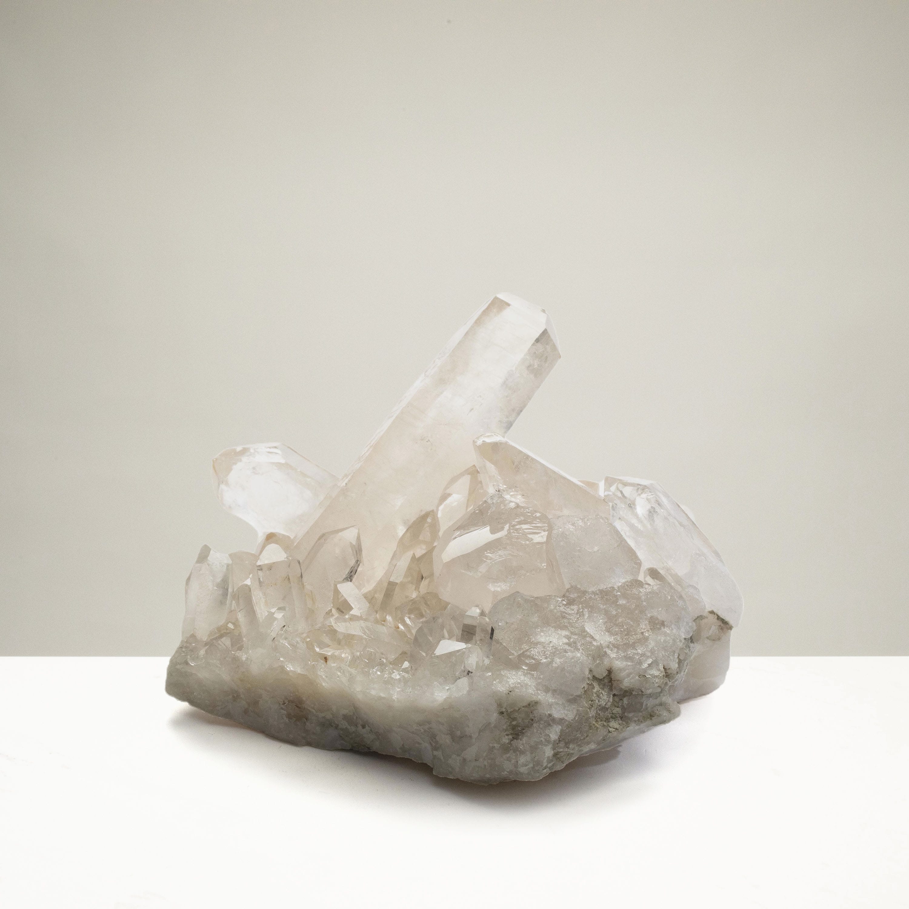 Kalifano Quartz Natural Crystal Quartz Cluster - 1,750 grams QC1200