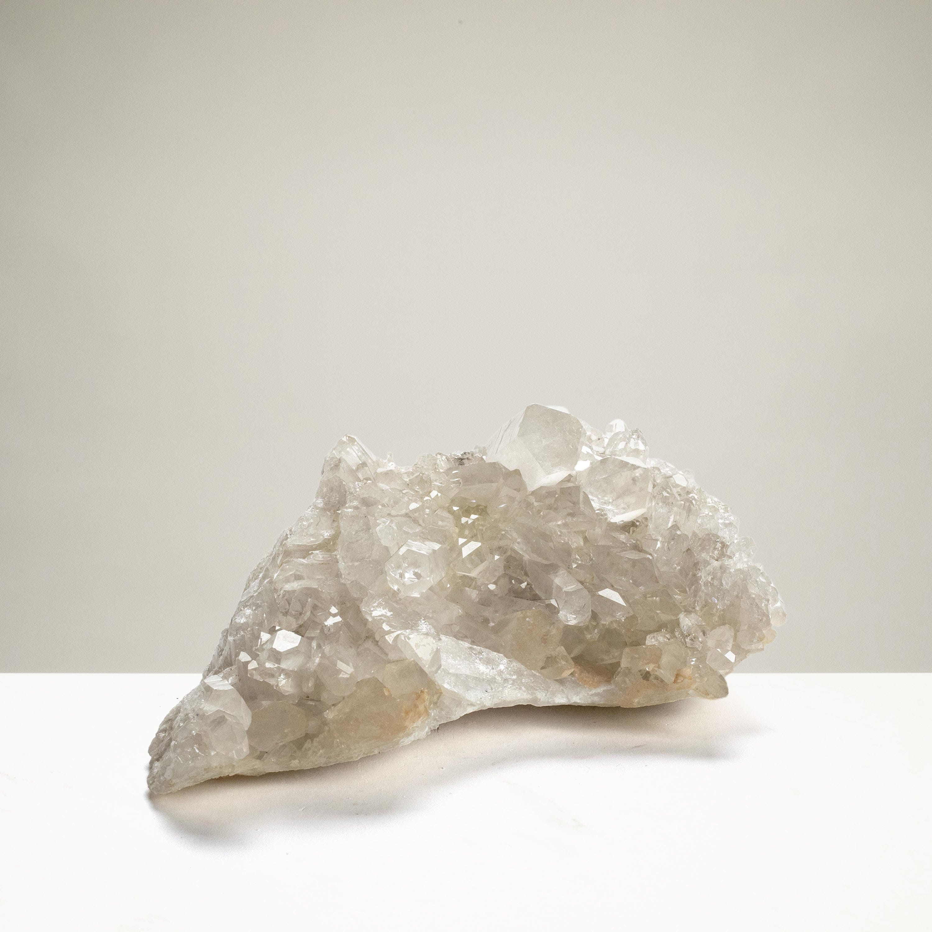 Kalifano Quartz Natural Crystal Quartz Cluster - 13" / 16.1 lbs QC6000.002
