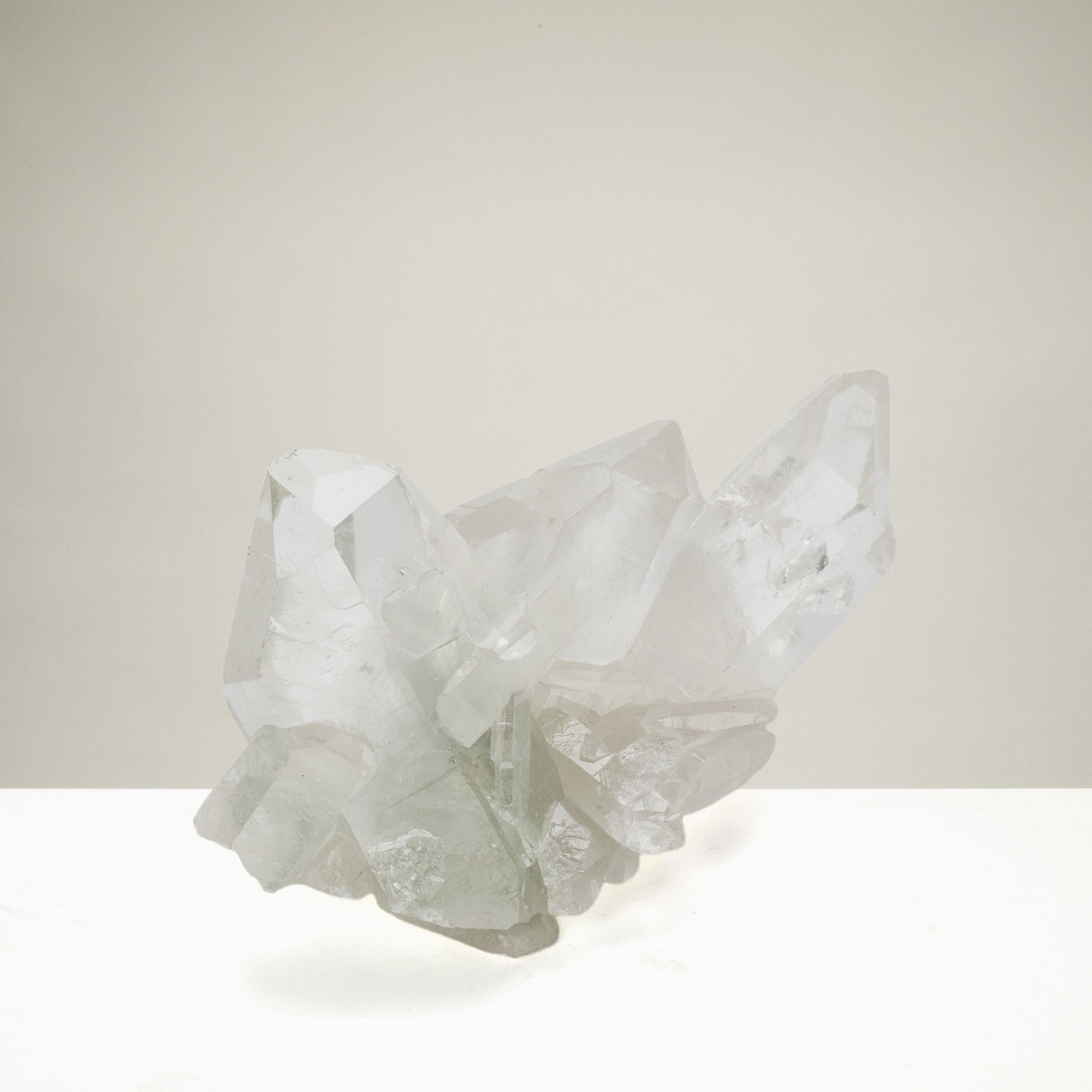 Kalifano Quartz Natural Crystal Quartz Cluster - 175 grams QC120